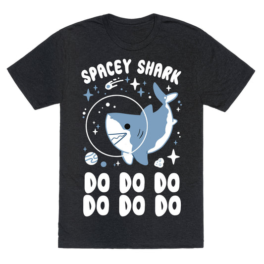 Spacey Shark Unisex Triblend Tee