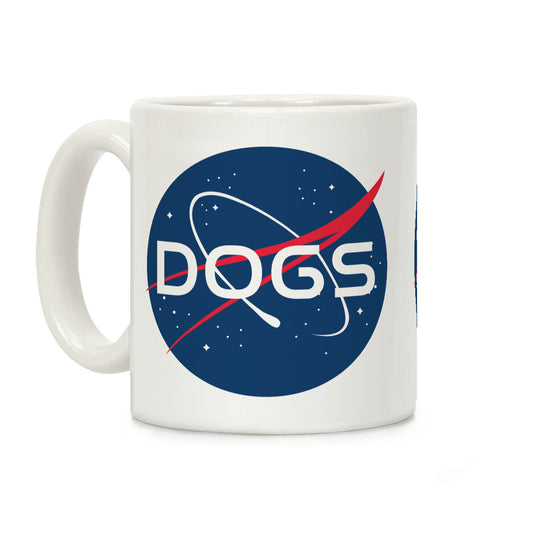 Dogs Nasa Parody Coffee Mug