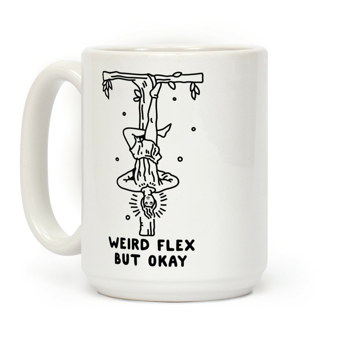 Weird Flex But Okay Tarot Hanged Man Coffee Mug