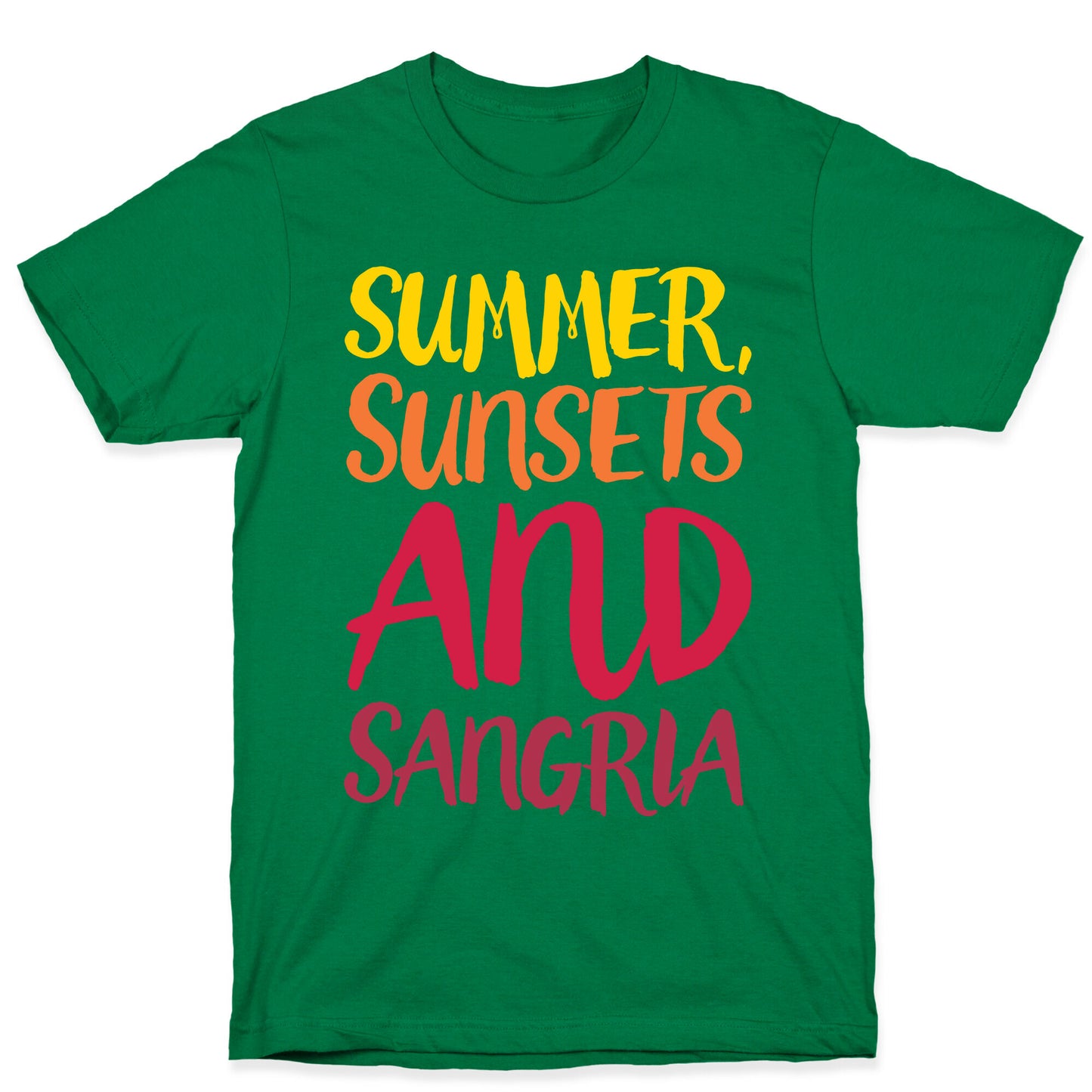 Summer Sunsets and Sangria T-Shirt