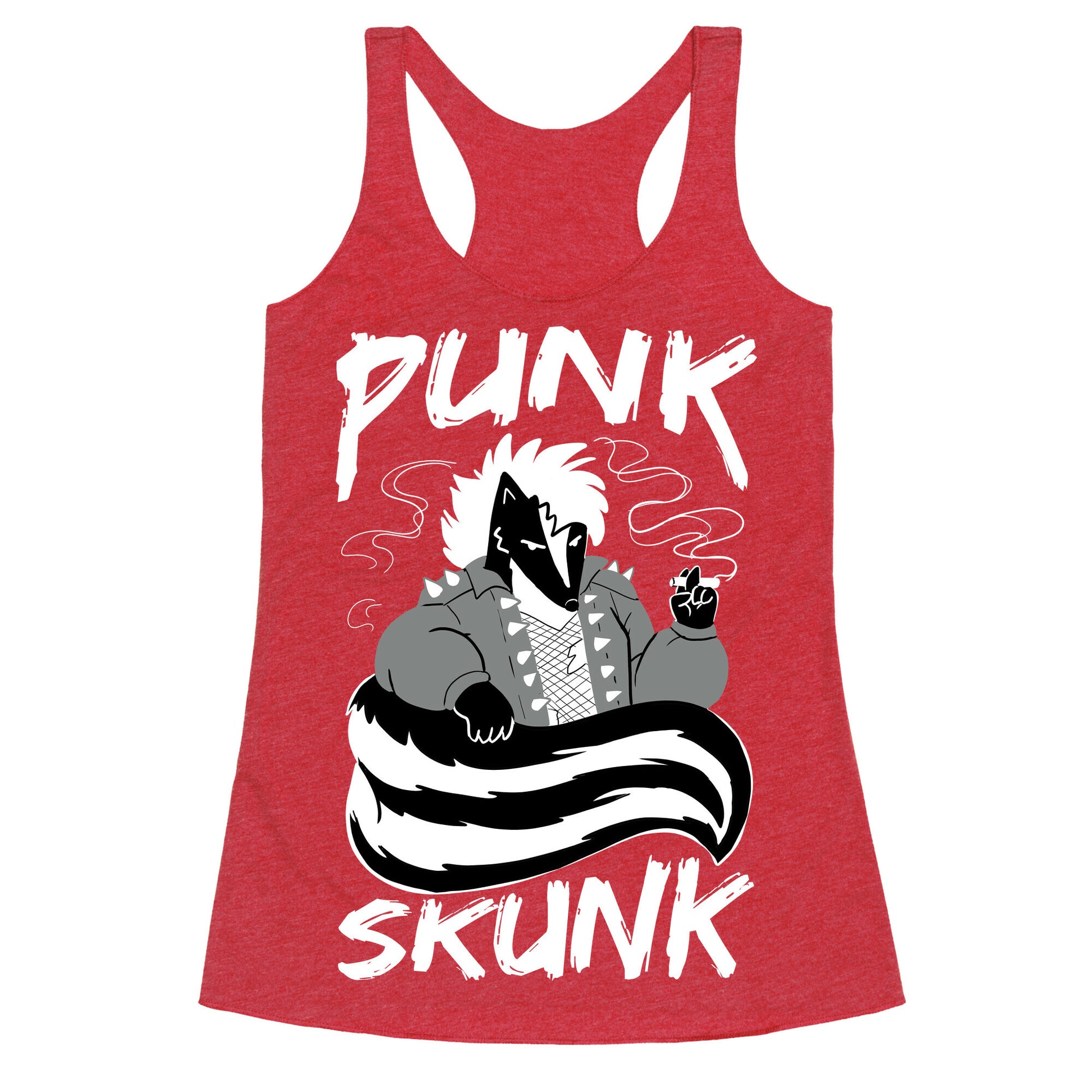 Punk Skunk Racerback Tank