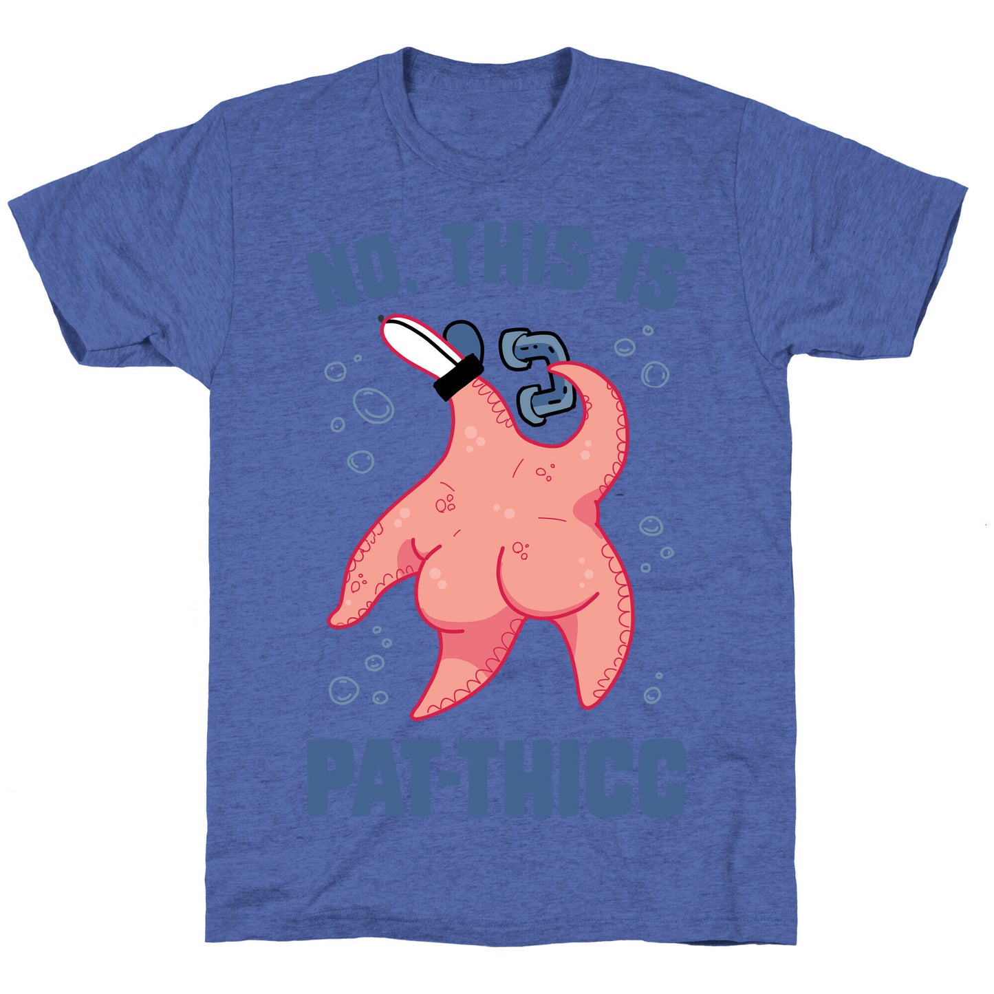 No, This Is Pat-THICC Unisex Triblend Tee