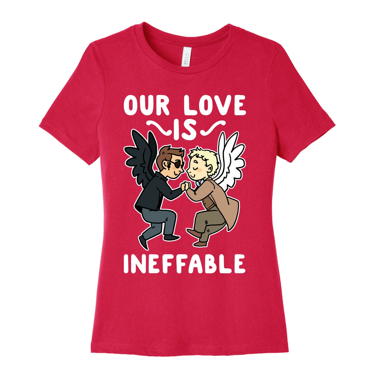 Our Love is Ineffable - Good Omens Women's Cotton Tee
