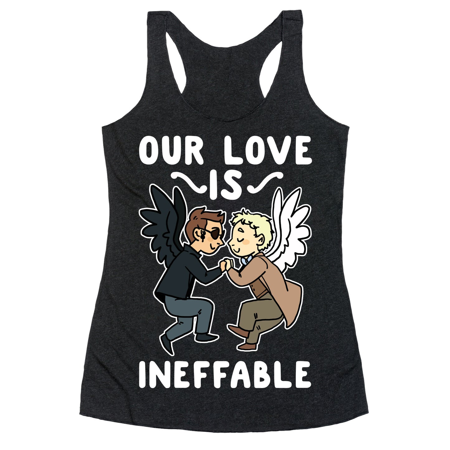 Our Love is Ineffable - Good Omens Racerback Tank