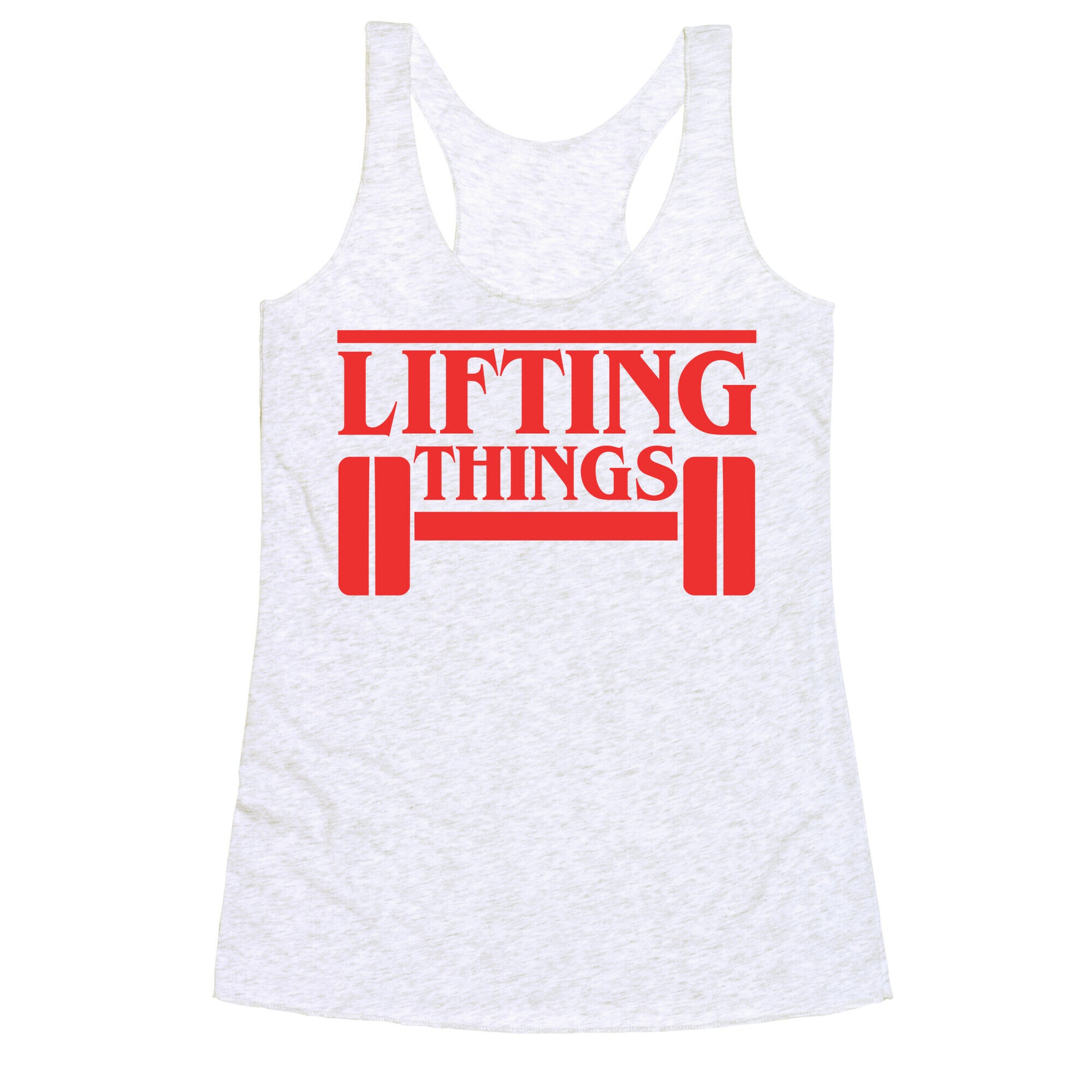 Lifting Things Racerback Tank