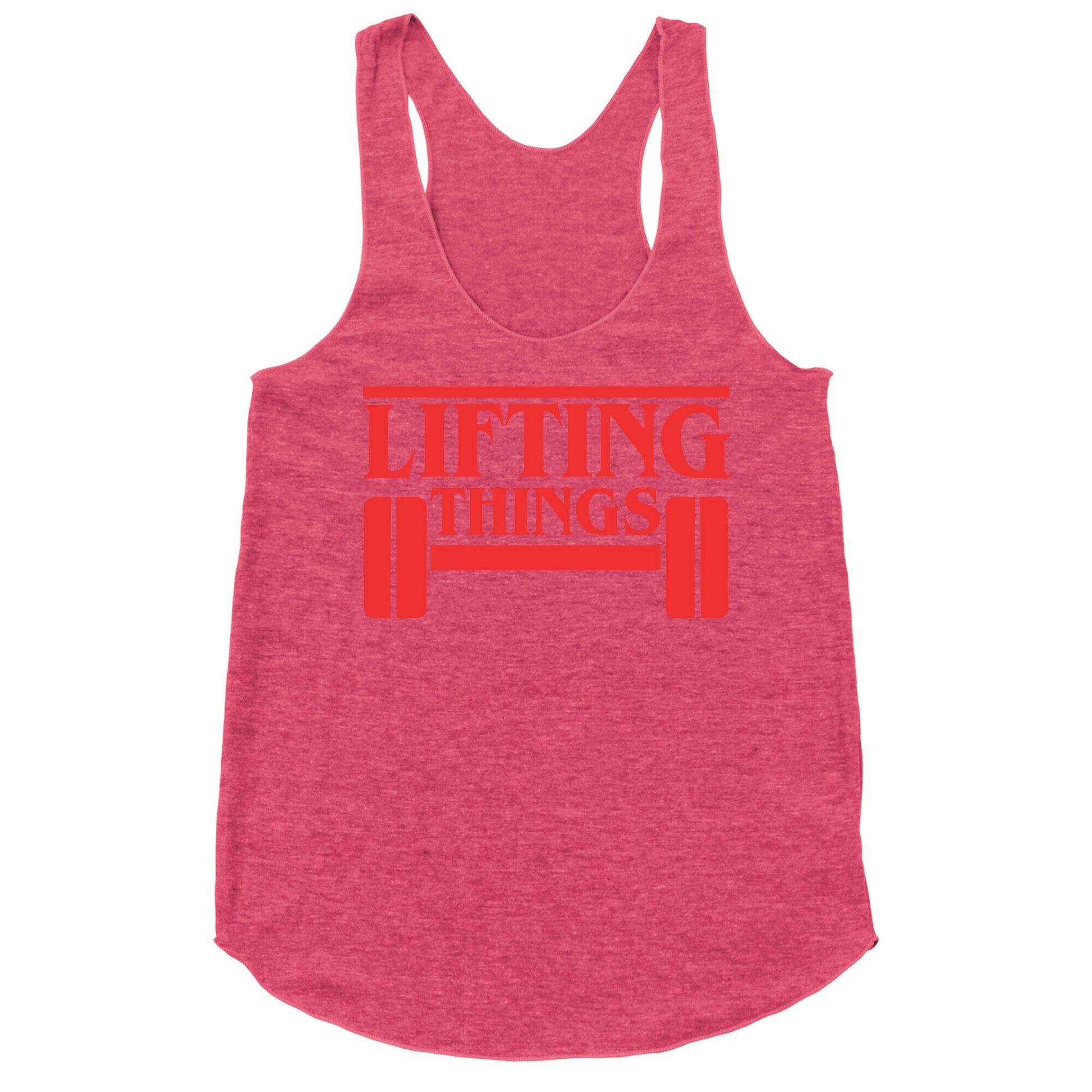 Lifting Things Racerback Tank