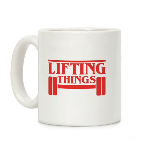 Lifting Things Coffee Mug