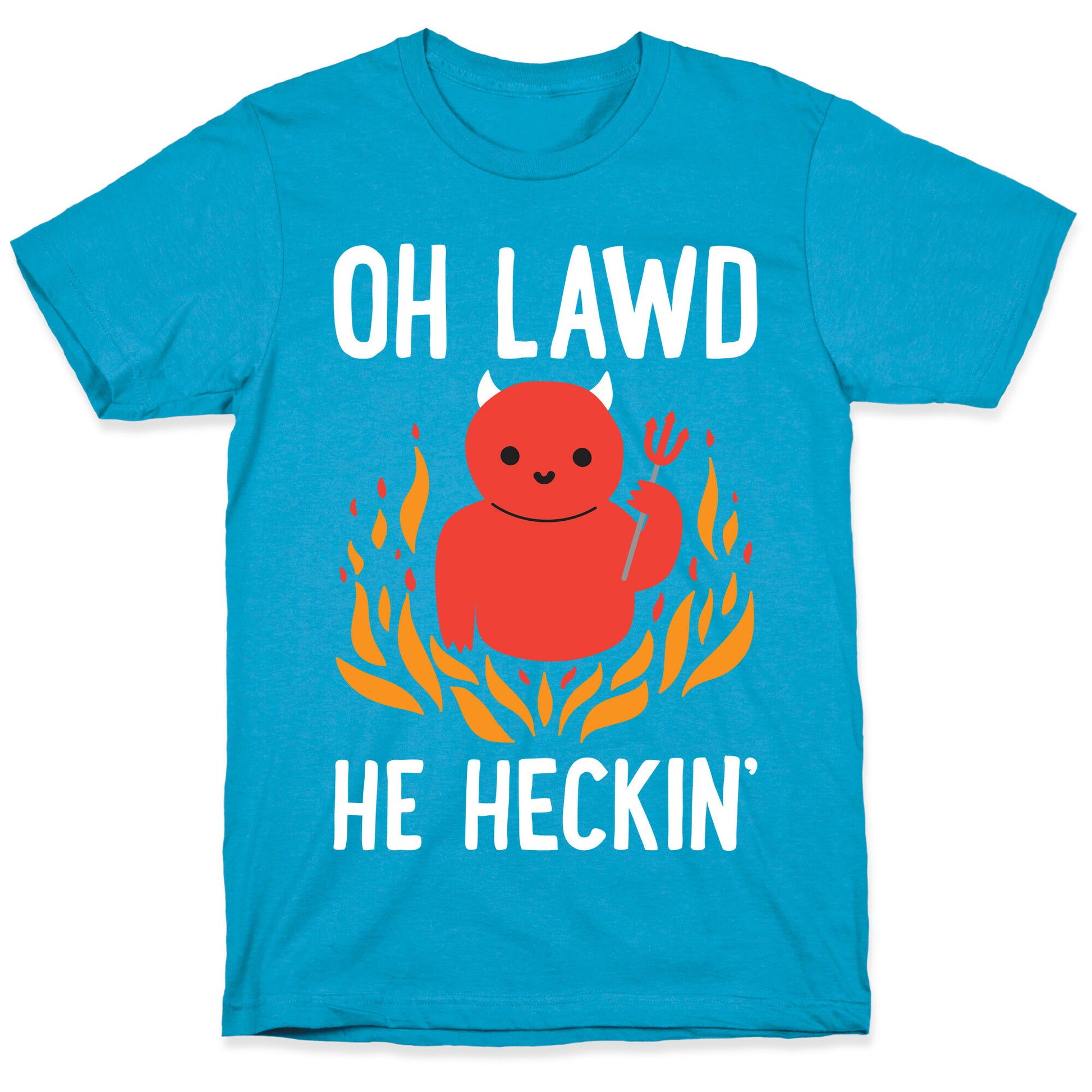 Oh Lawd He Heckin' Unisex Triblend Tee