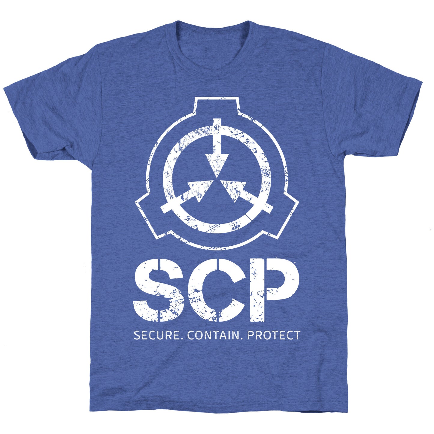 SCP Secure. Contain. Protect Unisex Triblend Tee