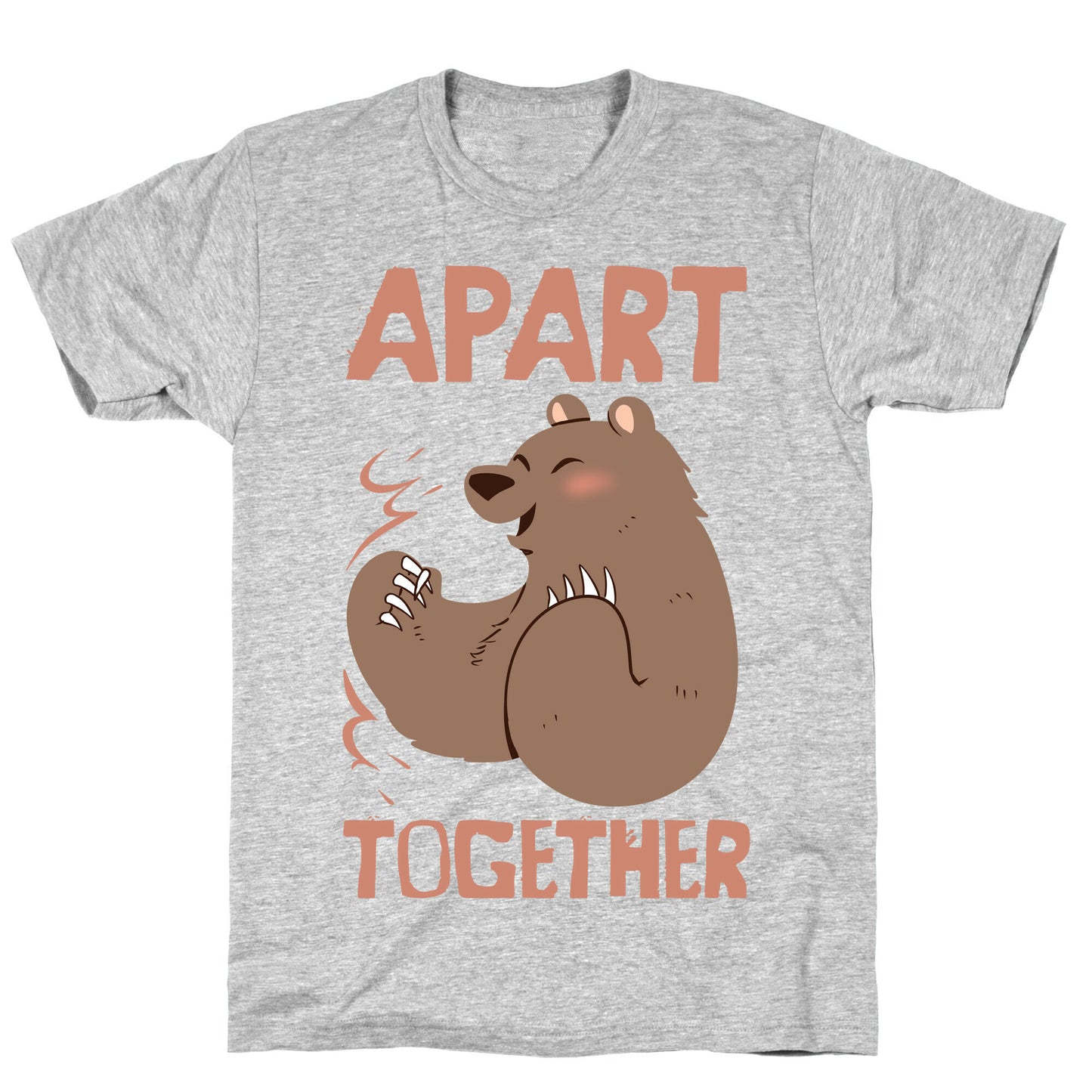 Bearly Apart, Always Together (Right) T-Shirt