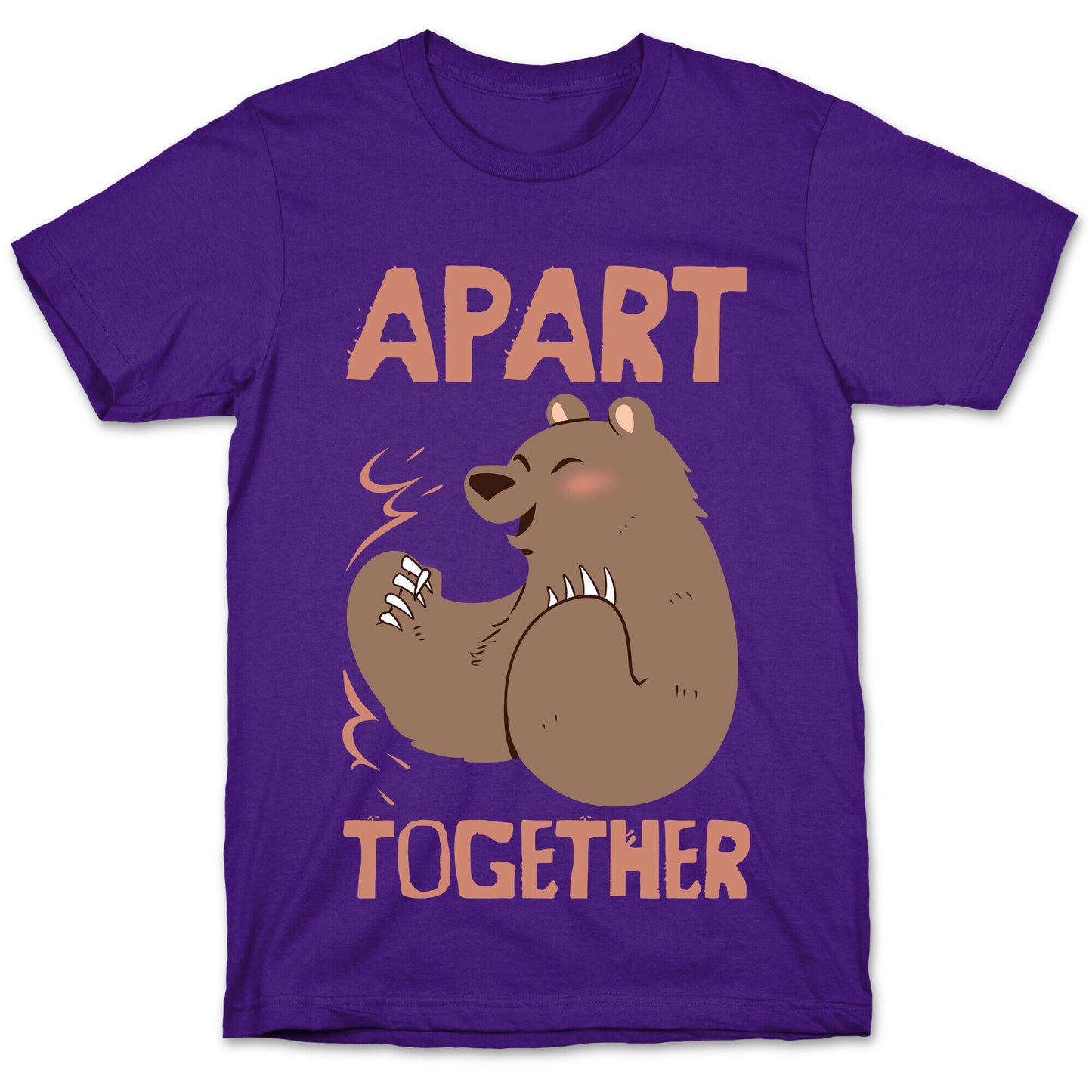 Bearly Apart, Always Together (Right) T-Shirt