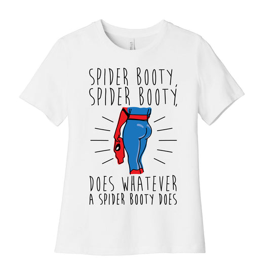 Spider Booty Parody Women's Cotton Tee