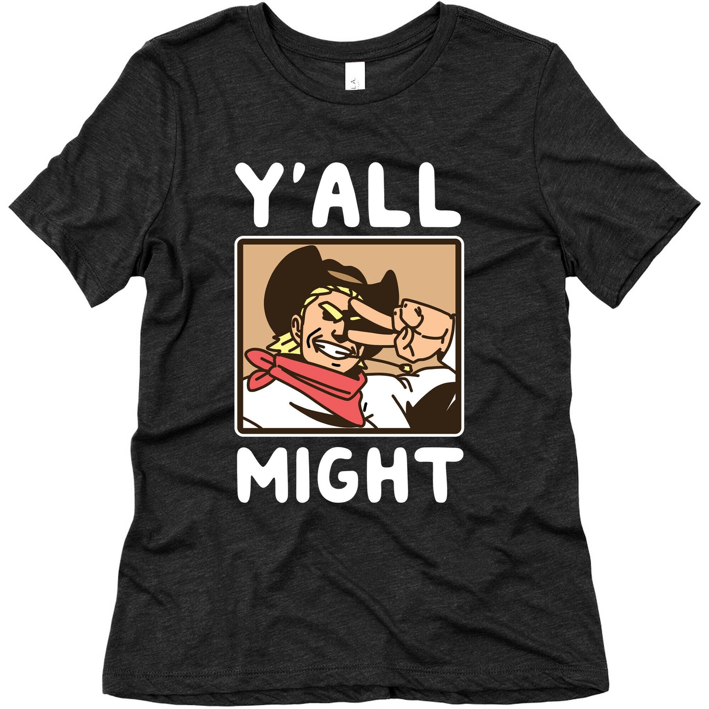 Y'All Might Women's Triblend Tee