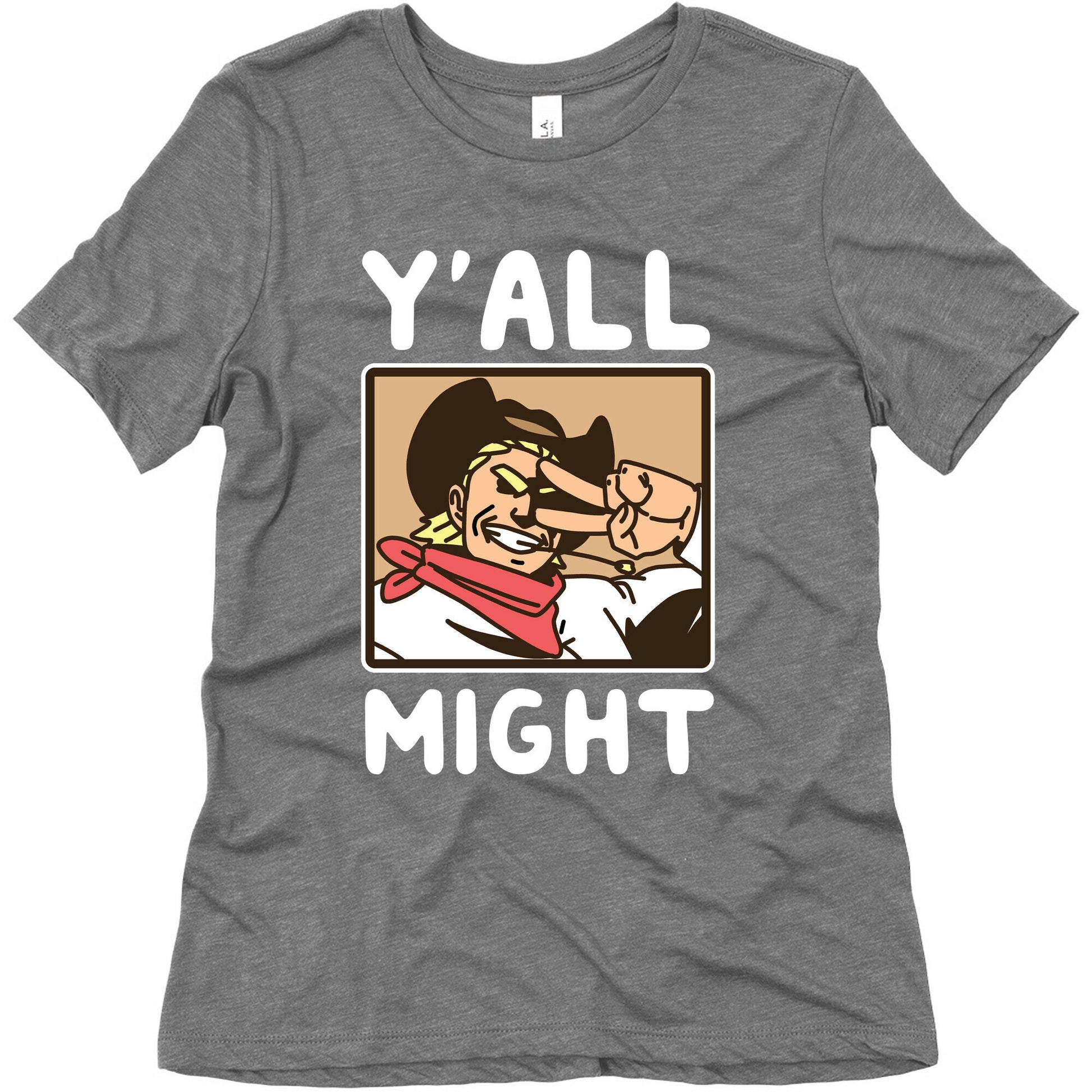 Y'All Might Women's Triblend Tee