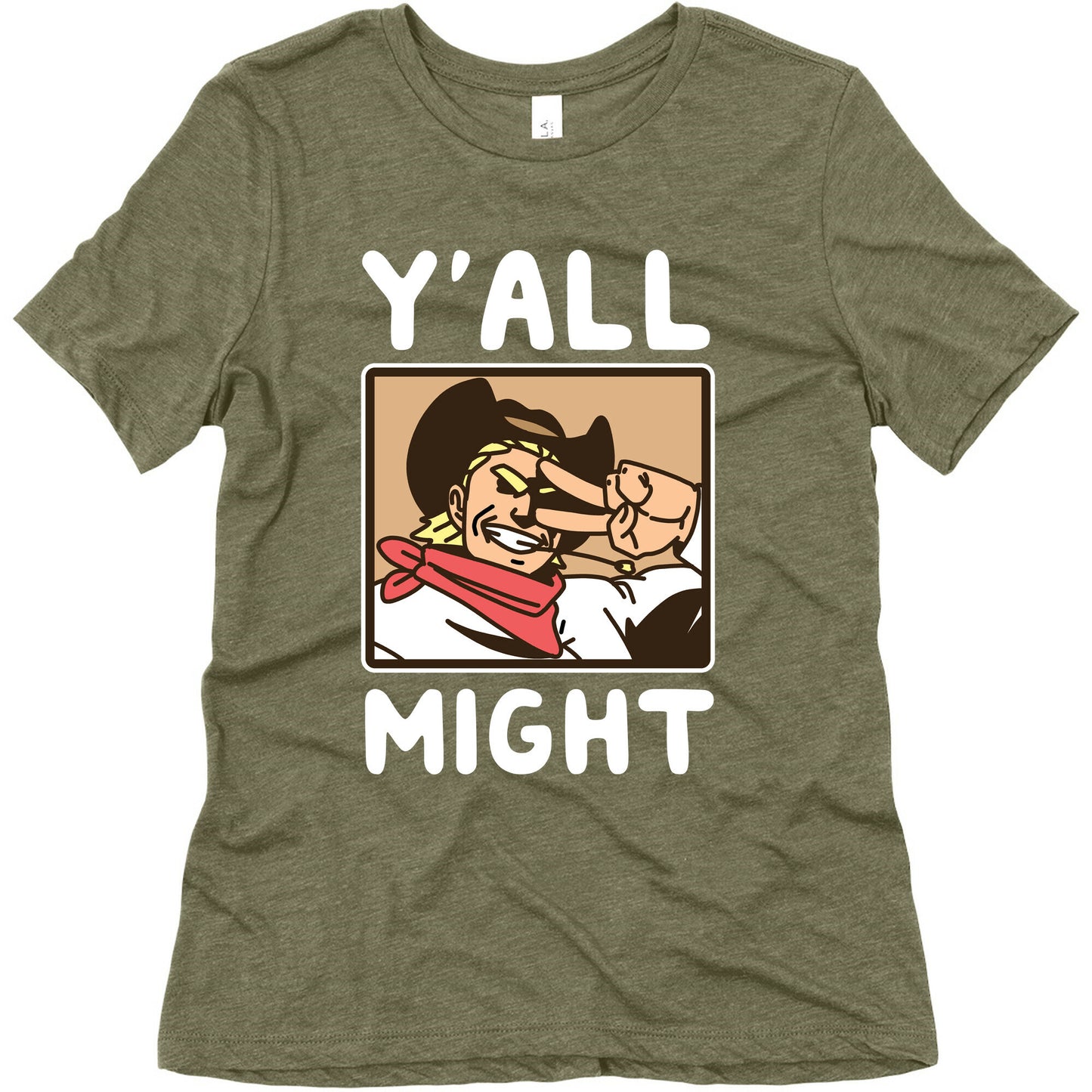 Y'All Might Women's Triblend Tee