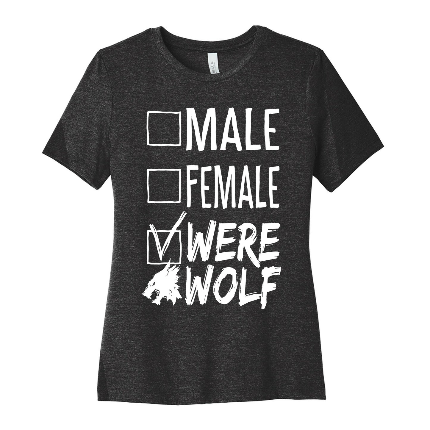 Male? Female? Nah, Werewolf Women's Cotton Tee