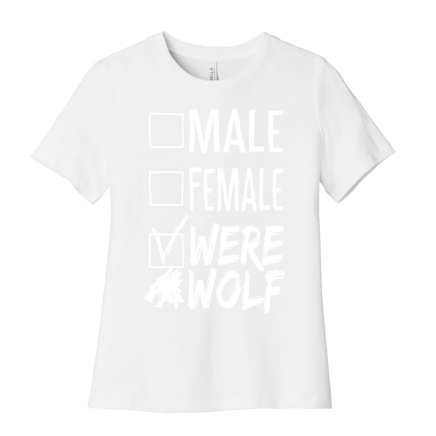 Male? Female? Nah, Werewolf Women's Cotton Tee