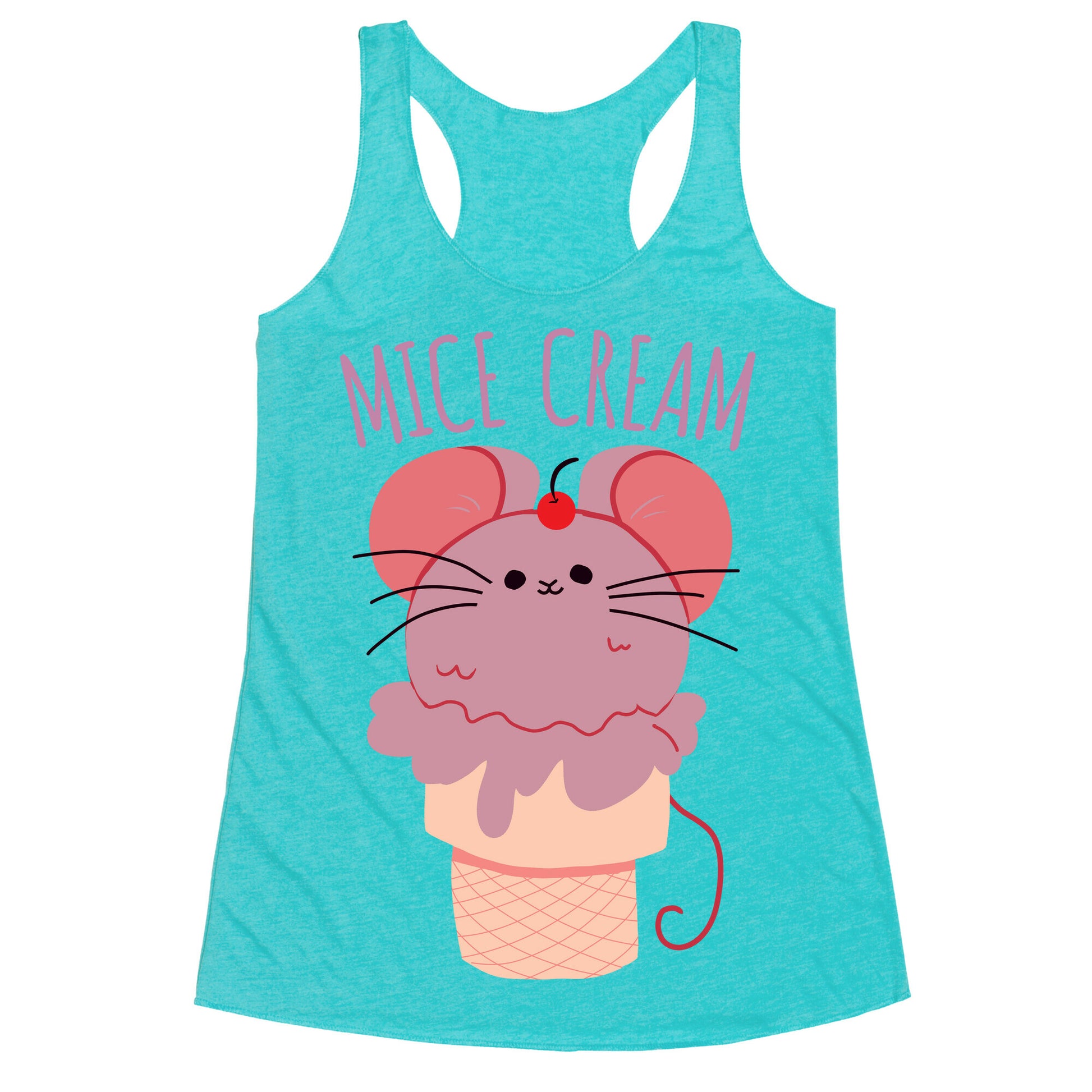 Mice Cream Racerback Tank