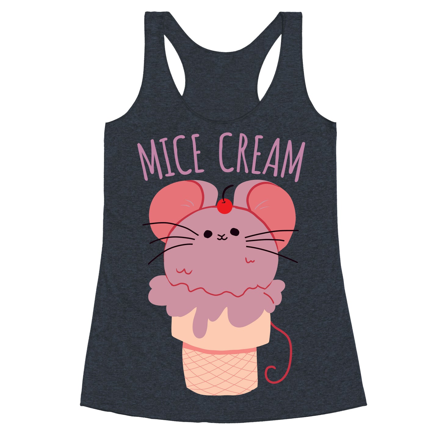 Mice Cream Racerback Tank