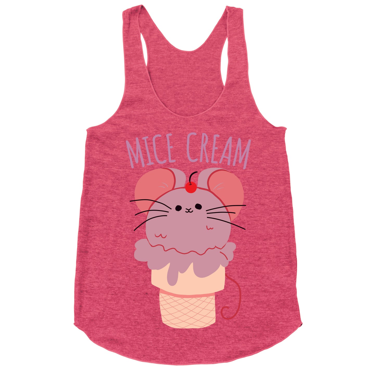 Mice Cream Racerback Tank