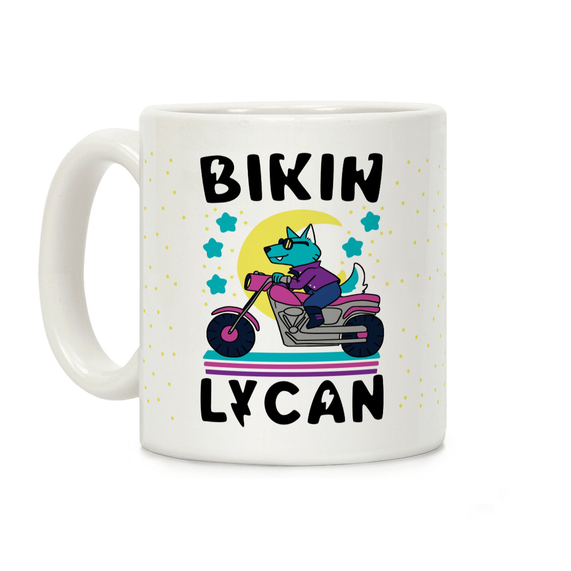 Bikin' Lycan Coffee Mug