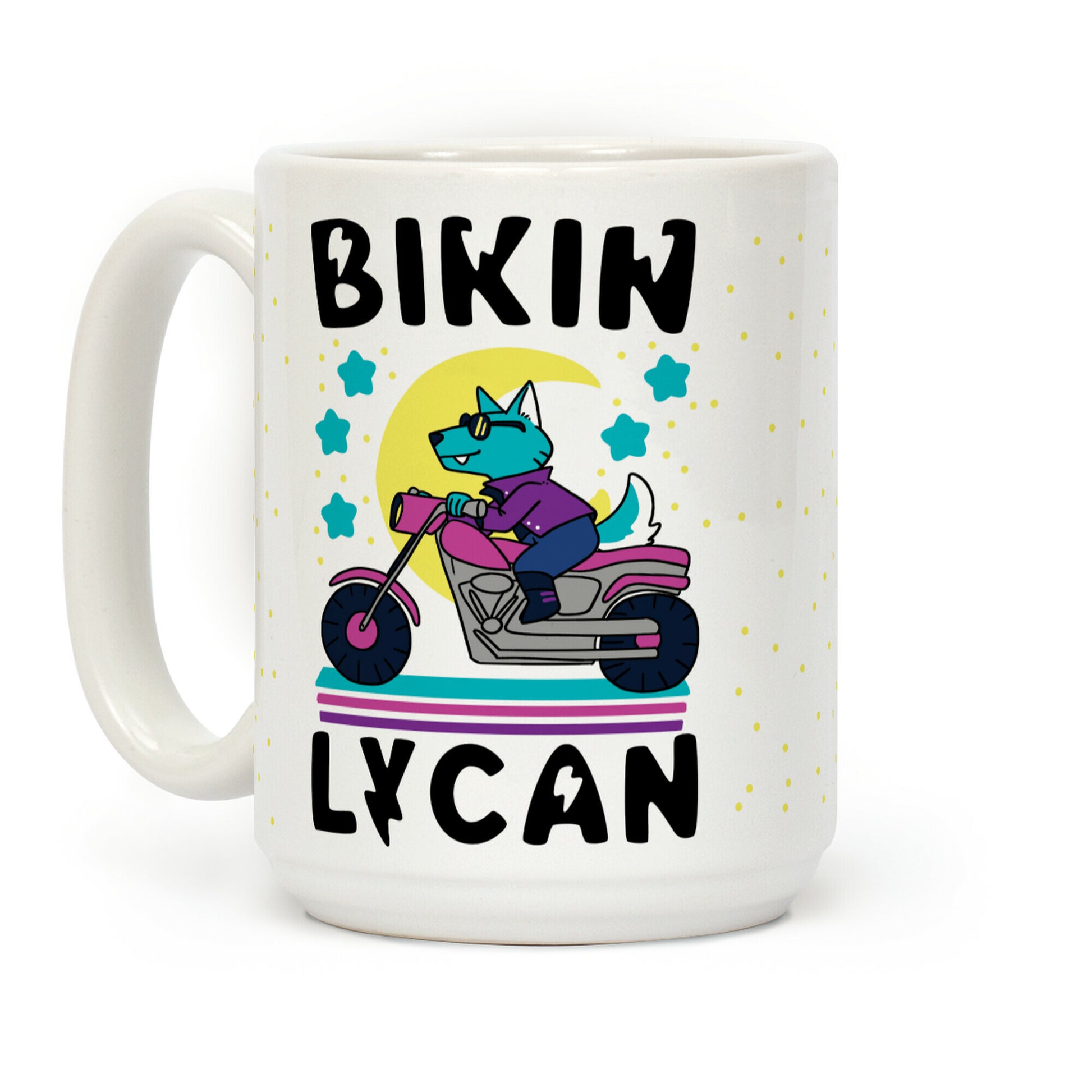 Bikin' Lycan Coffee Mug