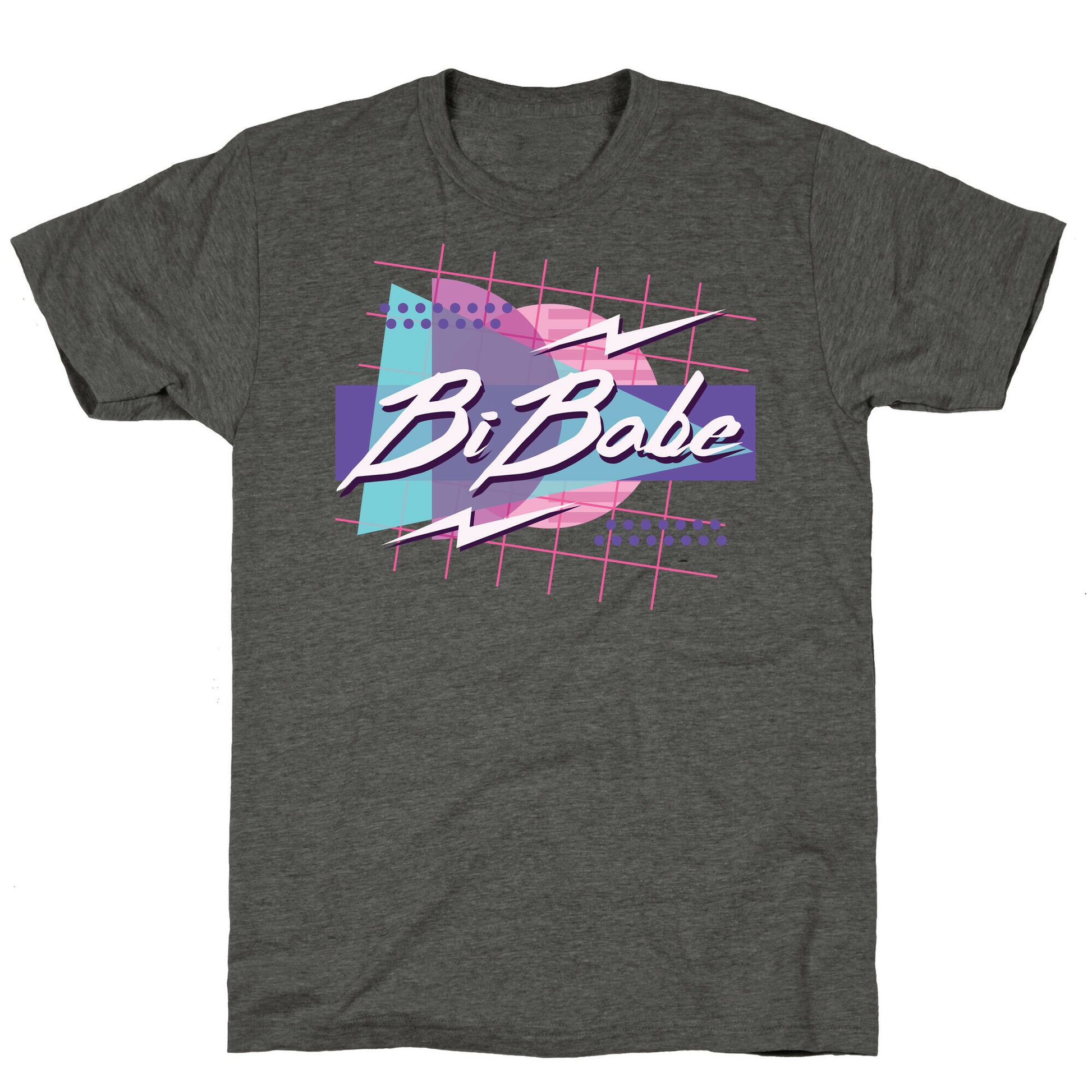 Bi Babe 80s Retro  Unisex Triblend Tee
