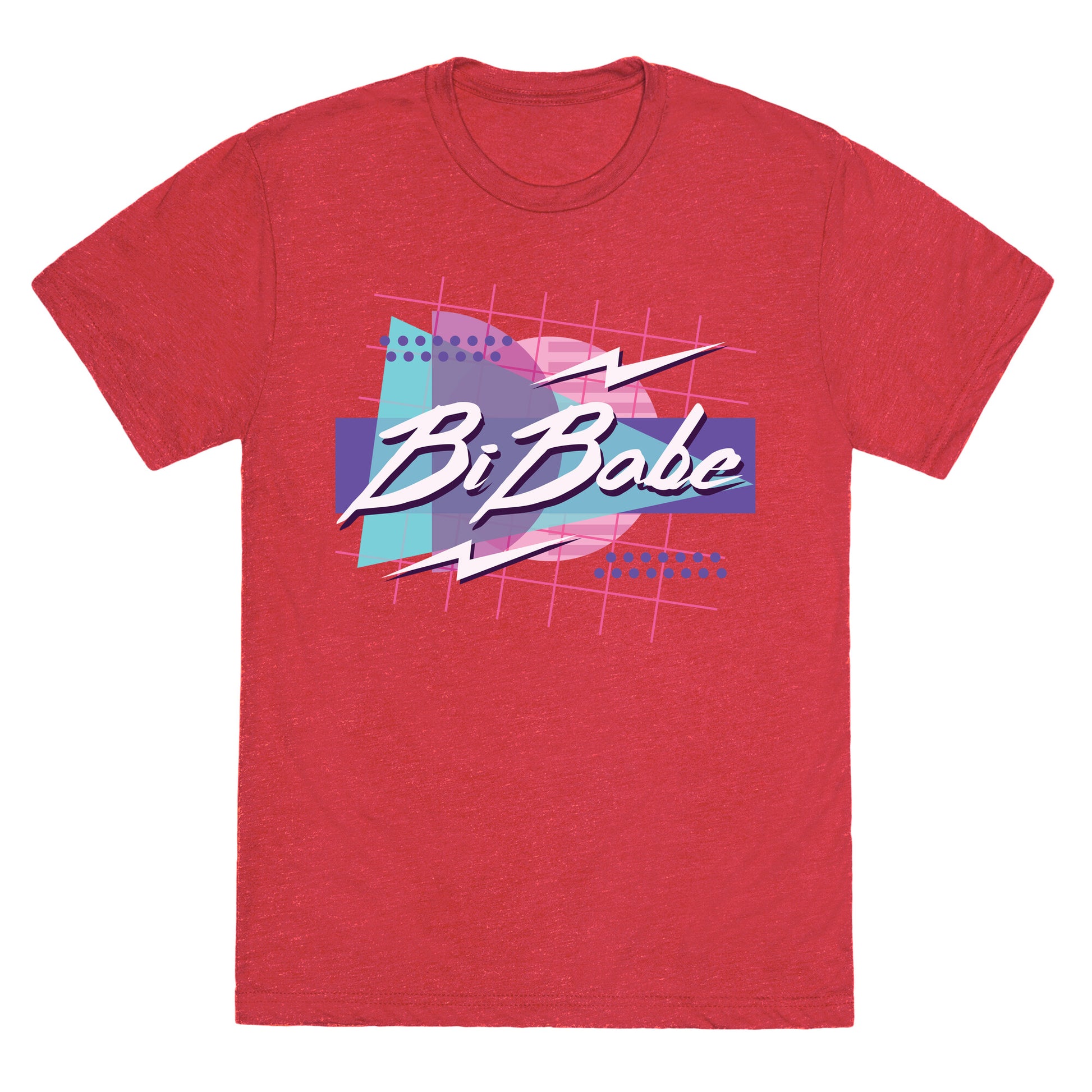 Bi Babe 80s Retro  Unisex Triblend Tee