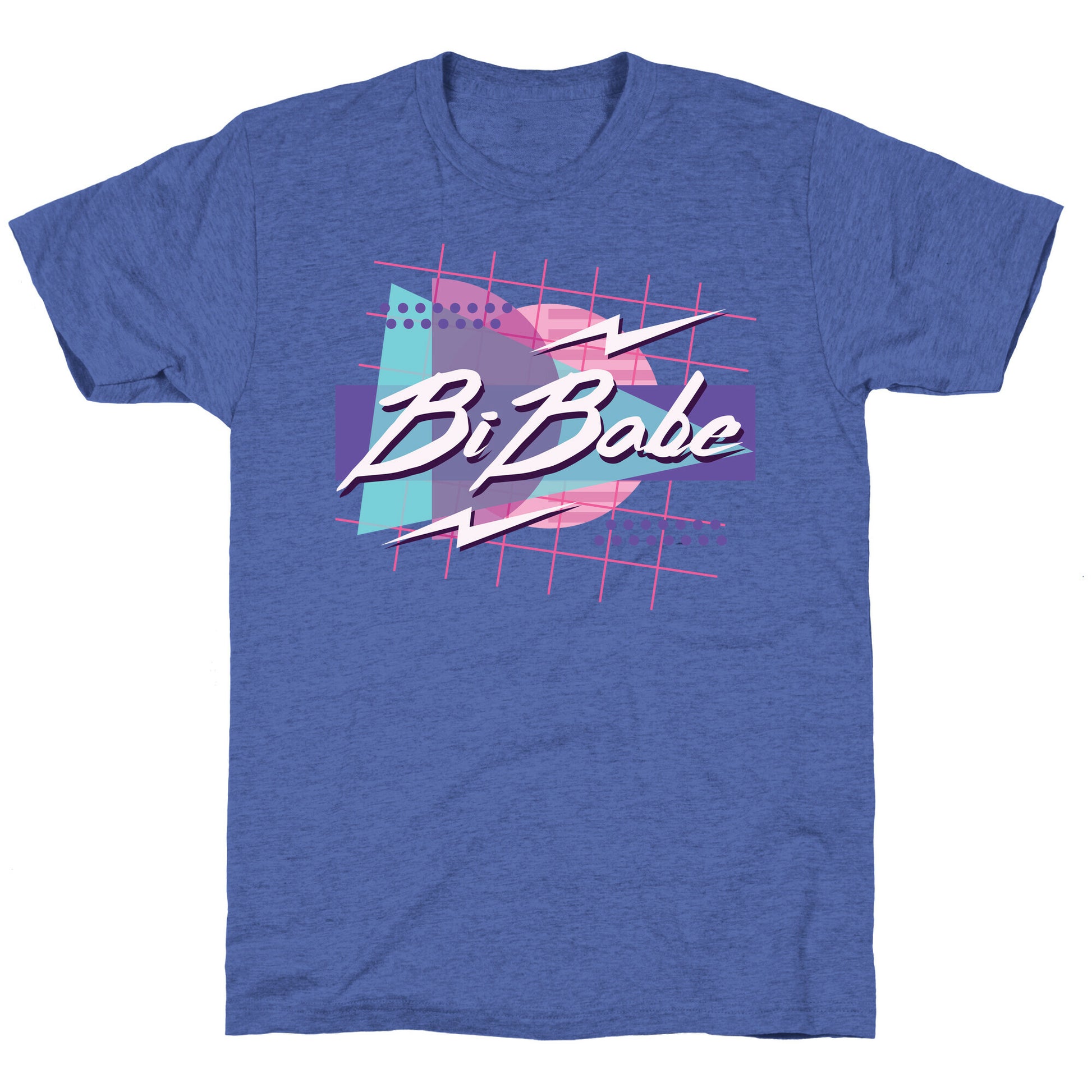 Bi Babe 80s Retro  Unisex Triblend Tee
