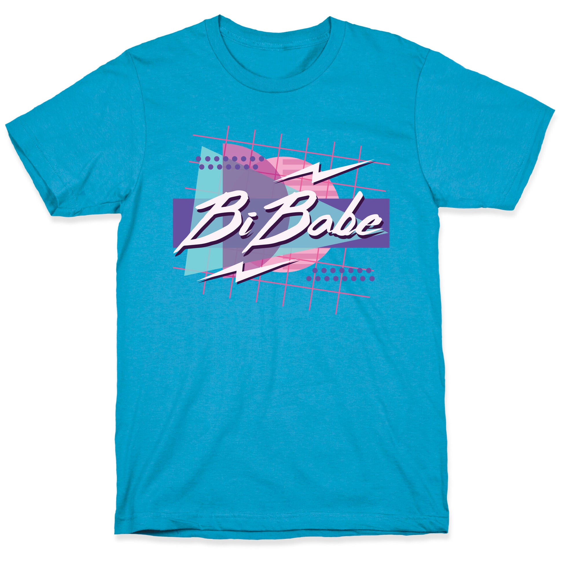Bi Babe 80s Retro  Unisex Triblend Tee