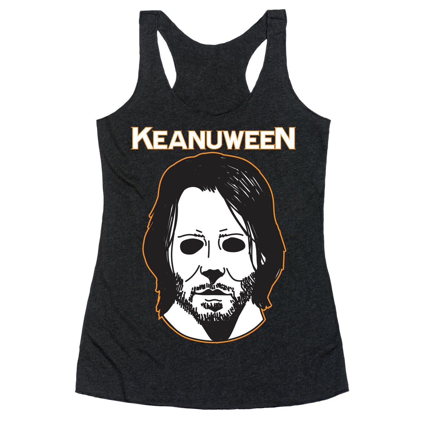 Keanuween - Keanu Halloween Racerback Tank