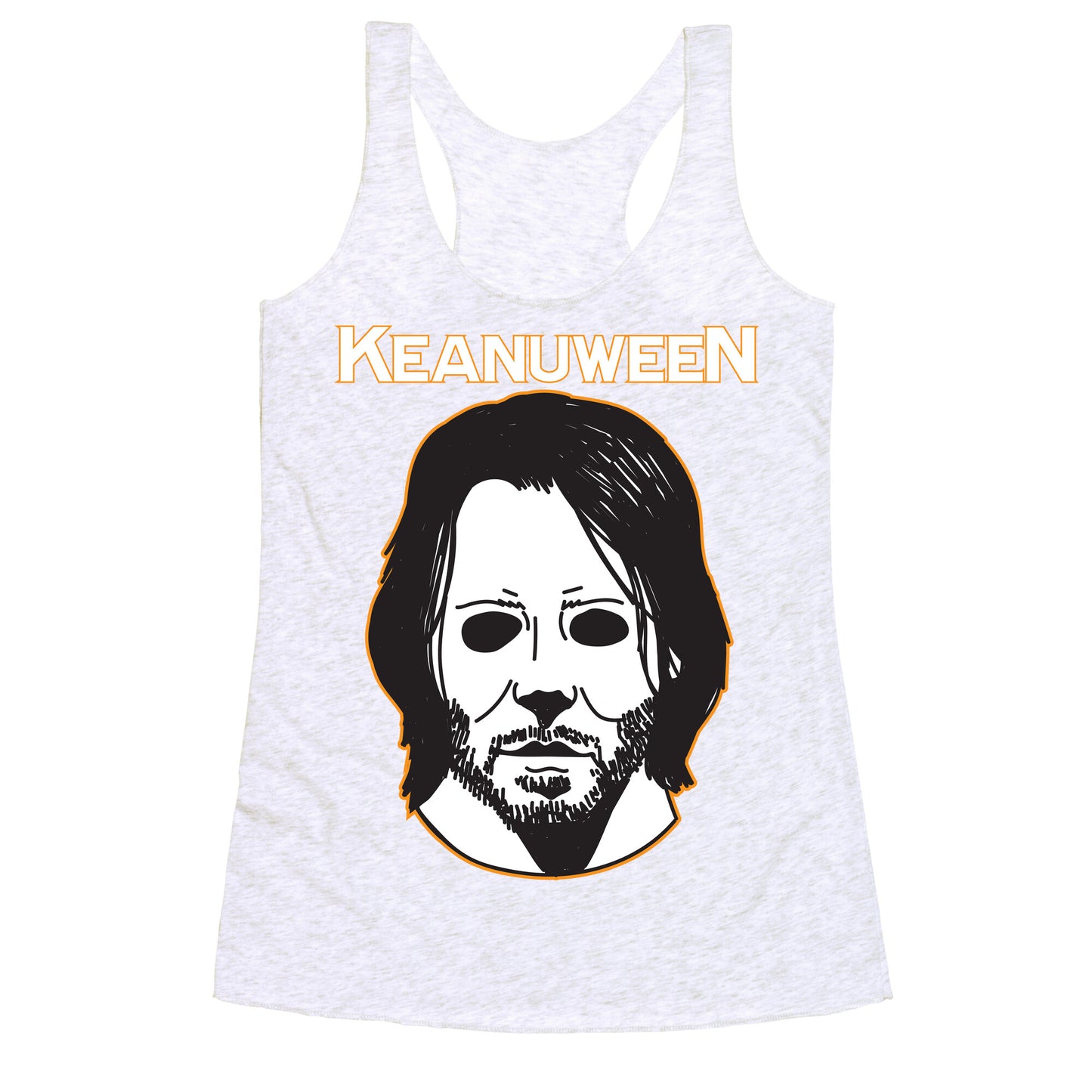 Keanuween - Keanu Halloween Racerback Tank
