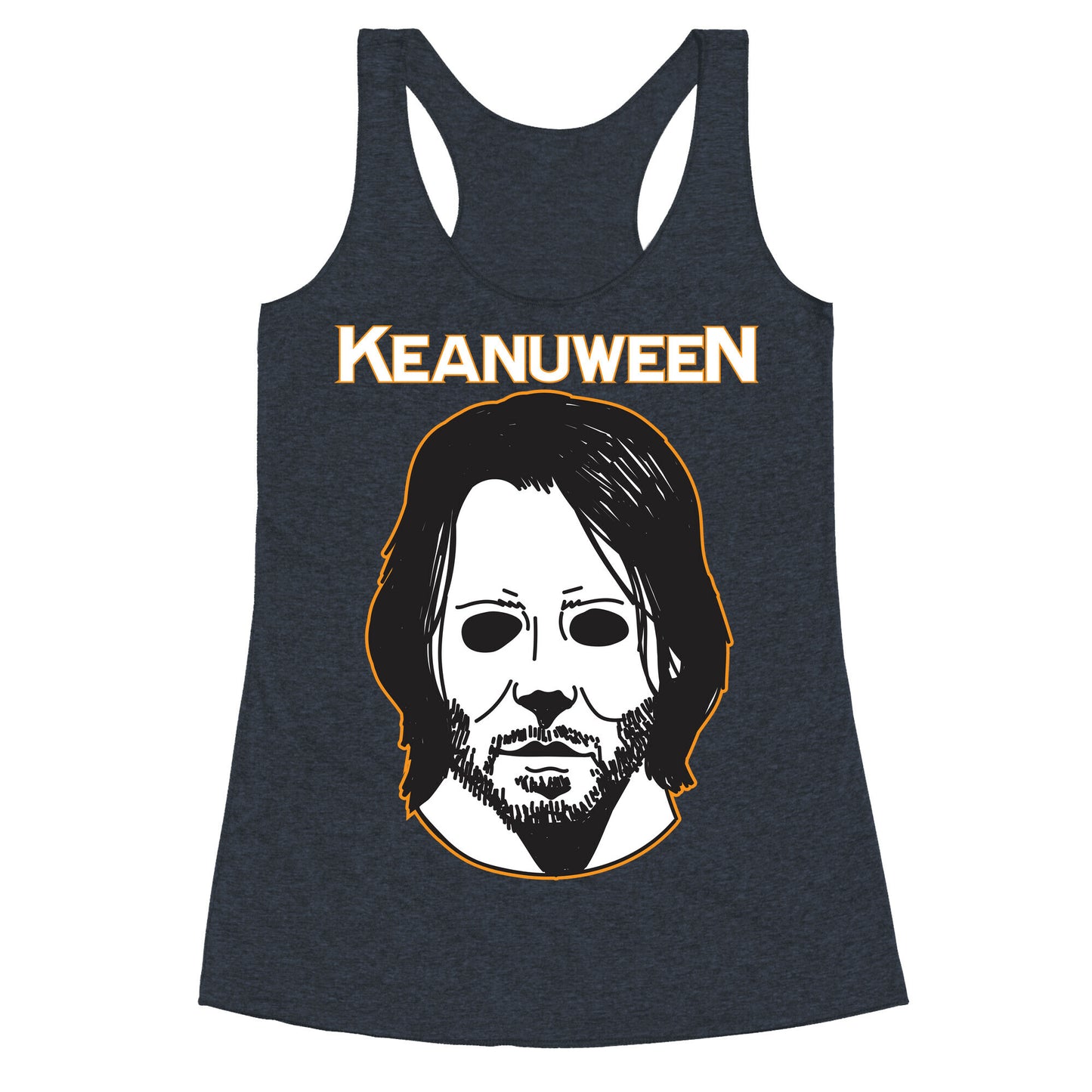Keanuween - Keanu Halloween Racerback Tank