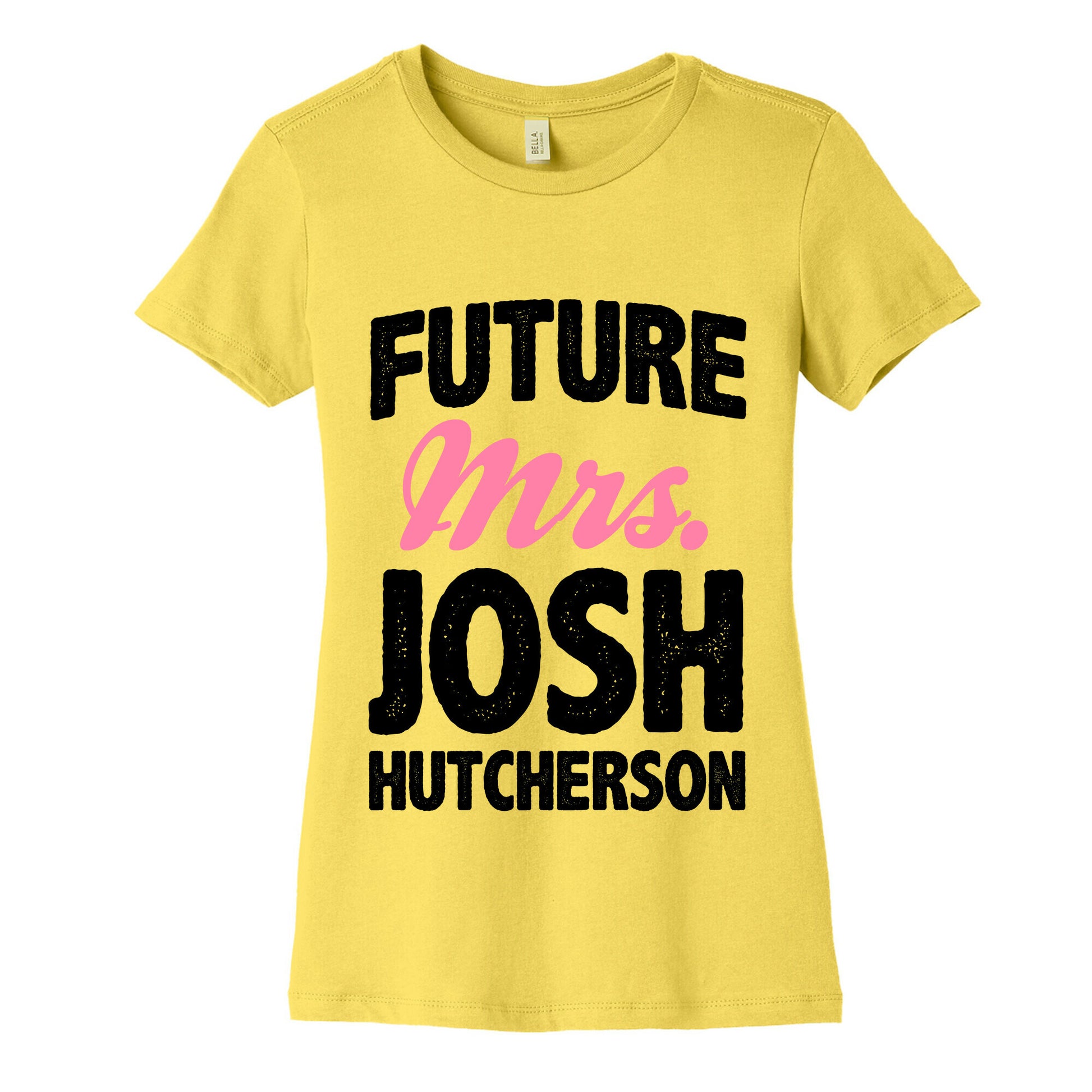 Future Mrs. Josh Hutcherson Women's Cotton Tee