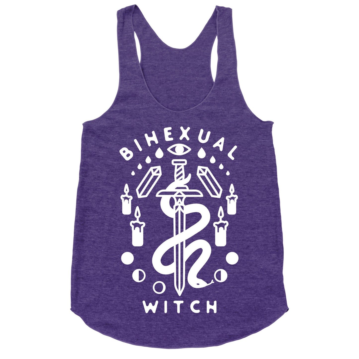 Bihexual Witch Racerback Tank