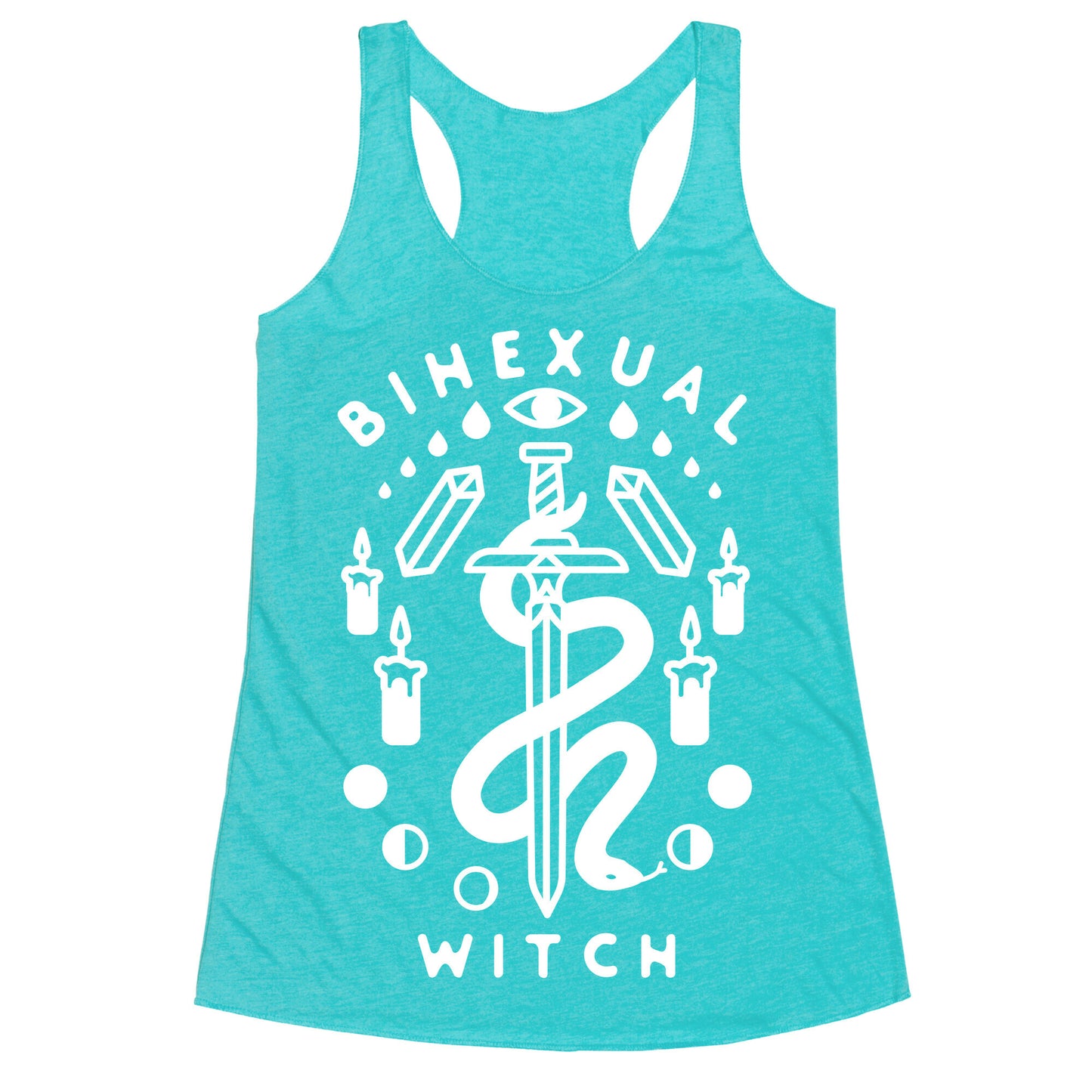 Bihexual Witch Racerback Tank