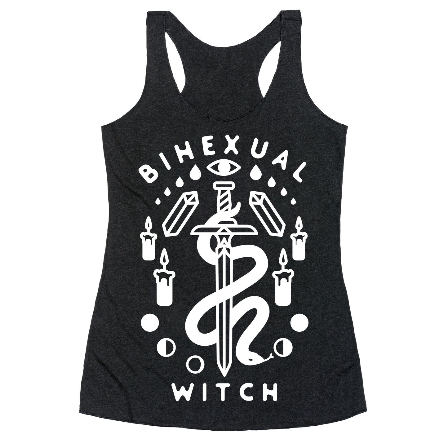 Bihexual Witch Racerback Tank