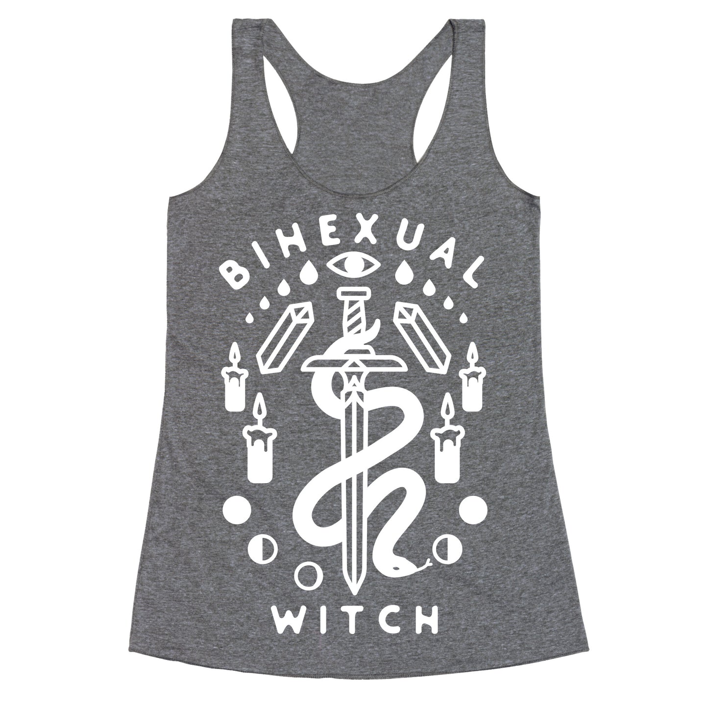 Bihexual Witch Racerback Tank