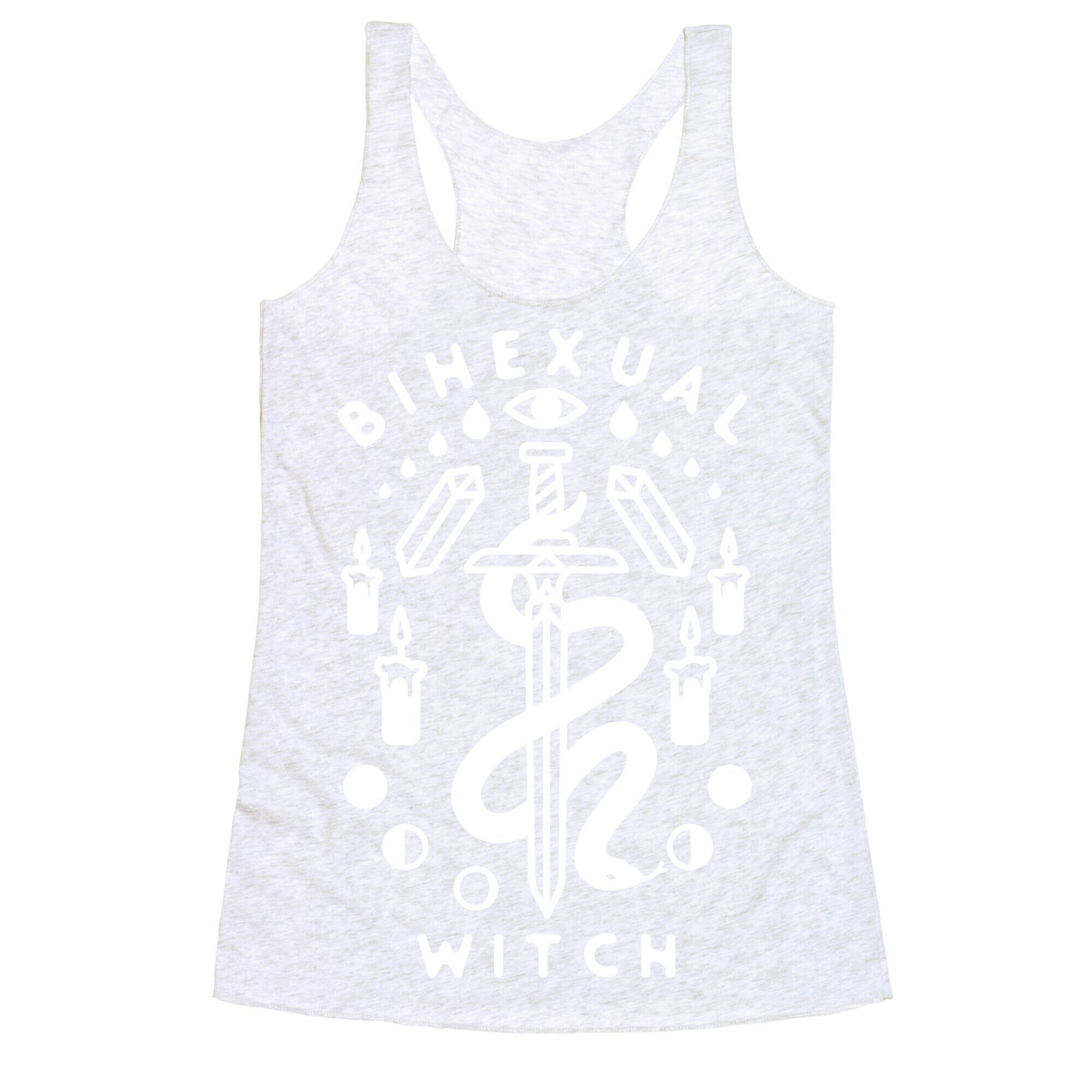 Bihexual Witch Racerback Tank