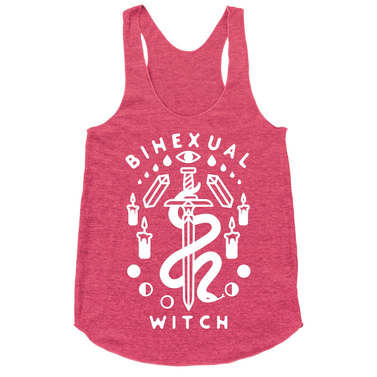 Bihexual Witch Racerback Tank