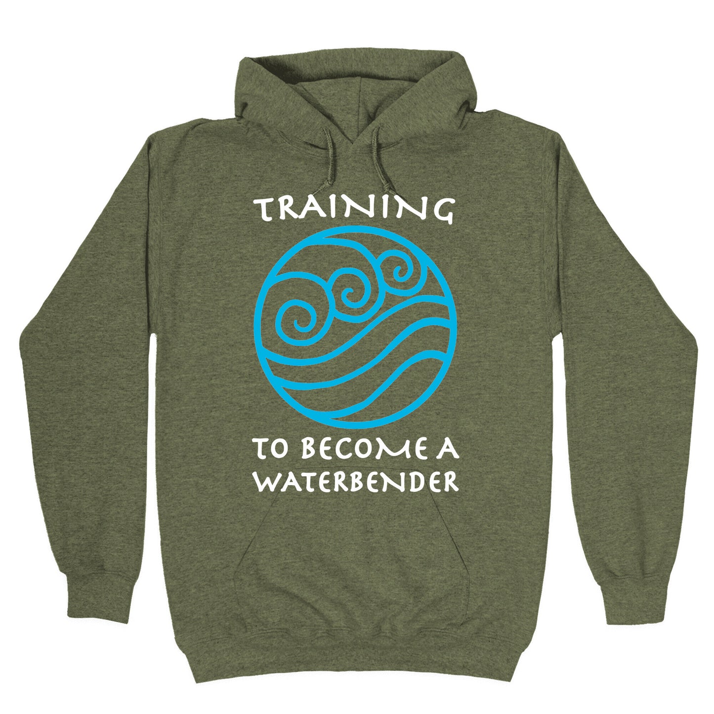 Training to Become A Waterbender Hoodie