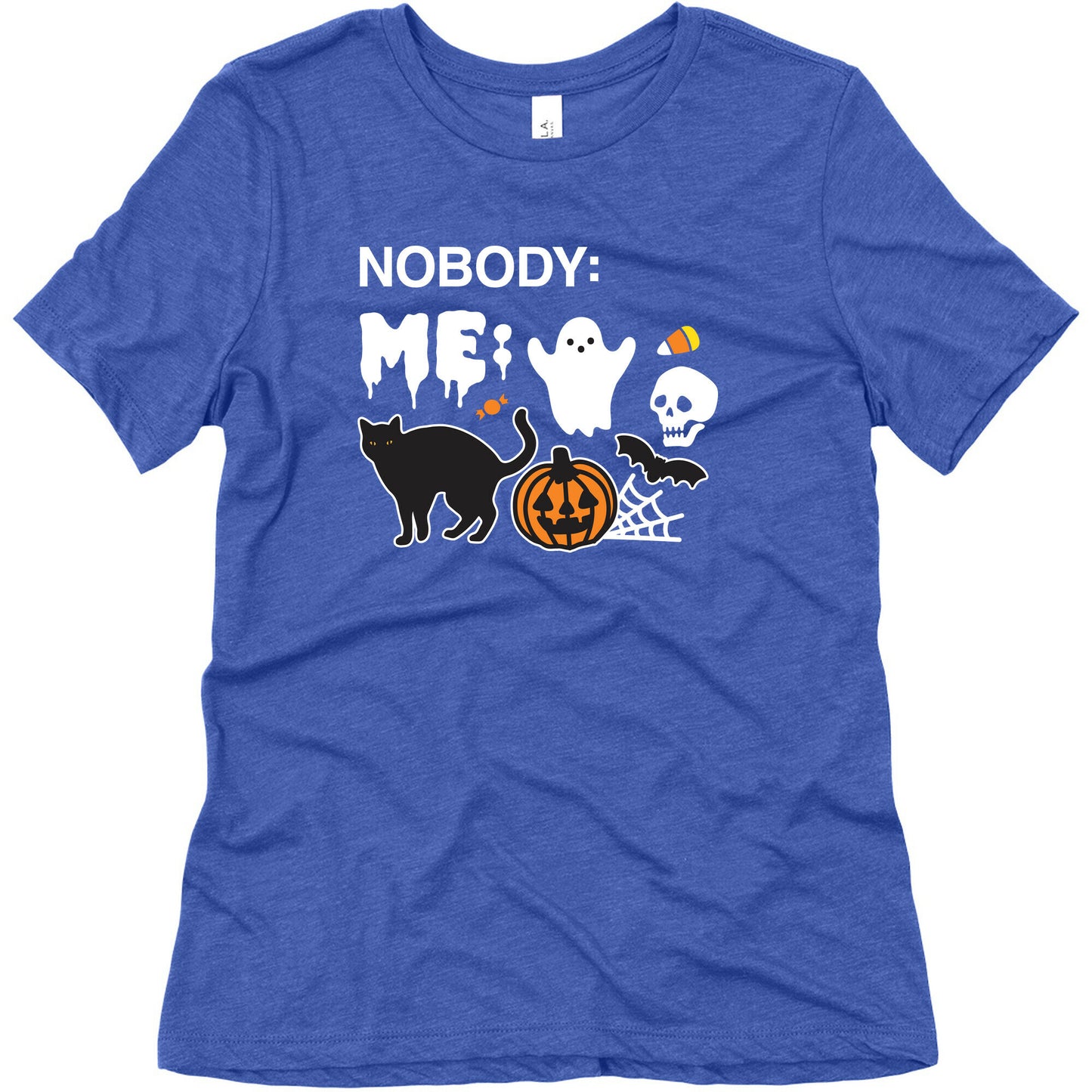 Nobody: Me: HALLOWEEN Women's Triblend Tee