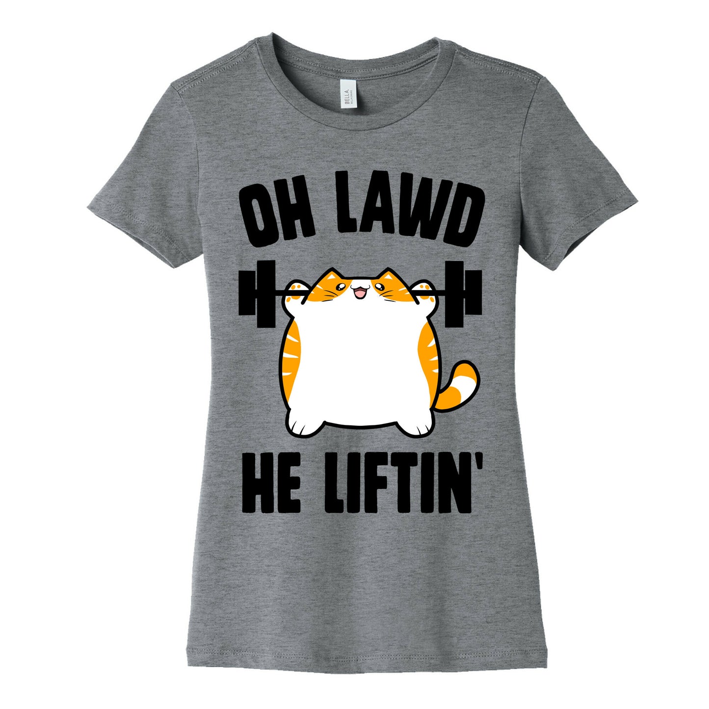 Oh Lawd He Liftin' Women's Cotton Tee