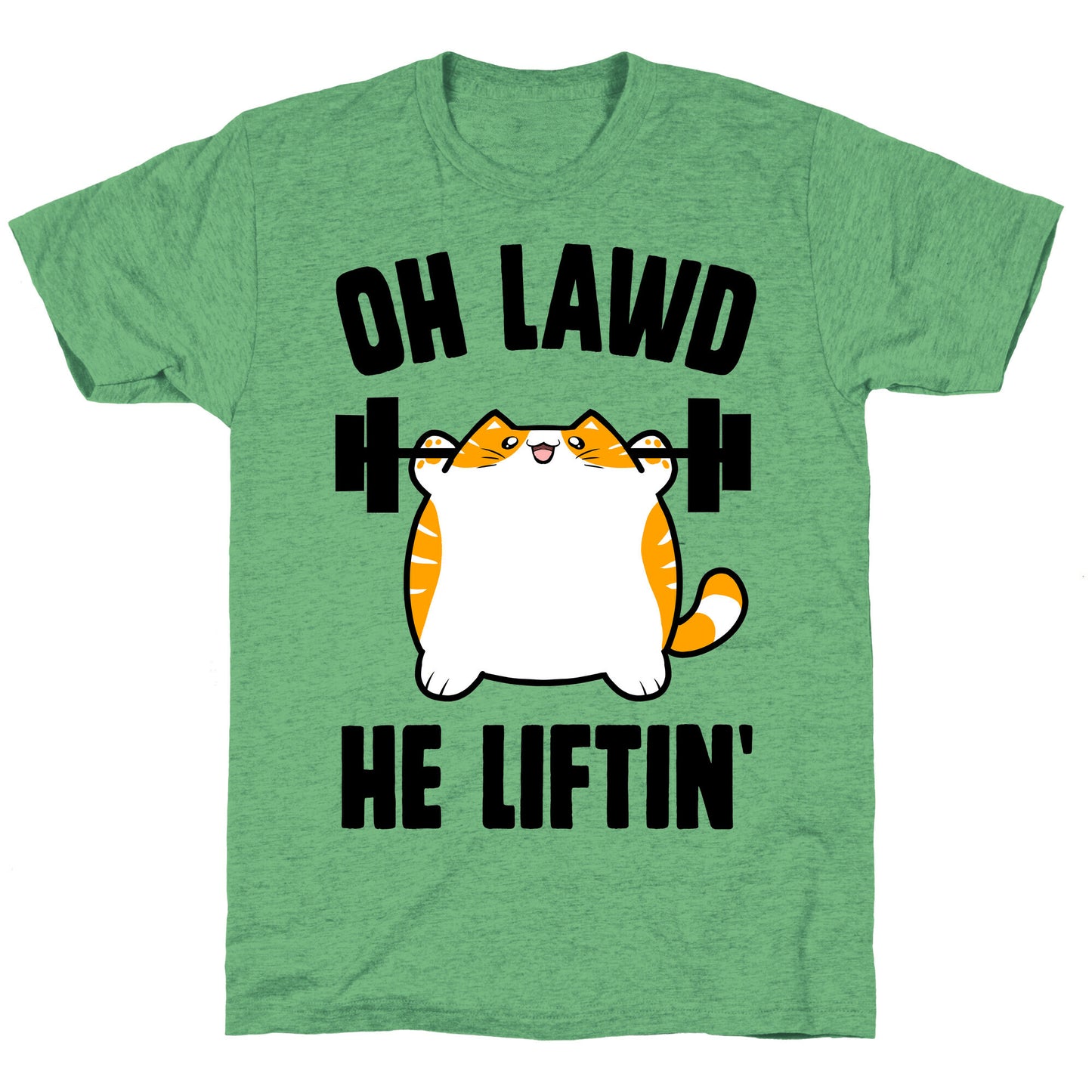 Oh Lawd He Liftin' Unisex Triblend Tee