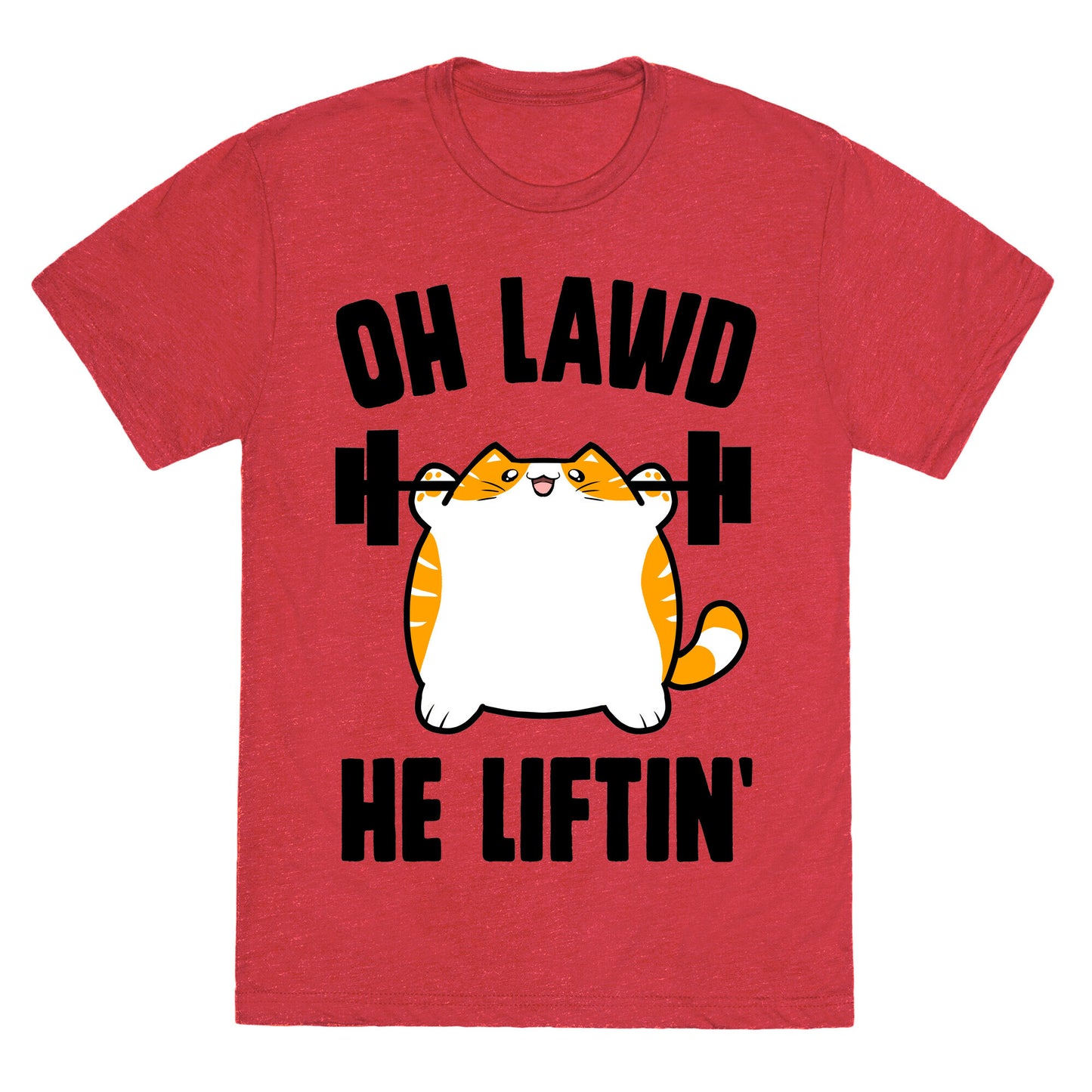 Oh Lawd He Liftin' Unisex Triblend Tee