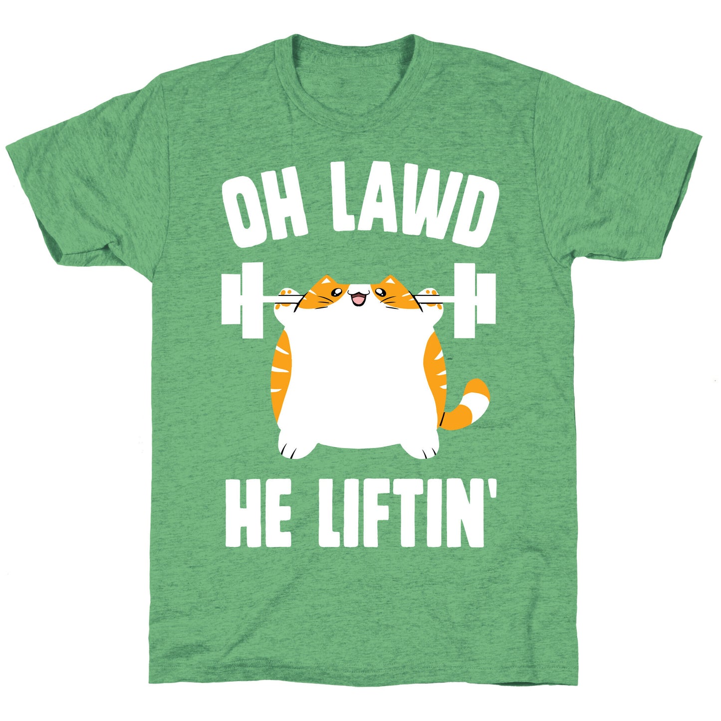 Oh Lawd He Liftin' Unisex Triblend Tee