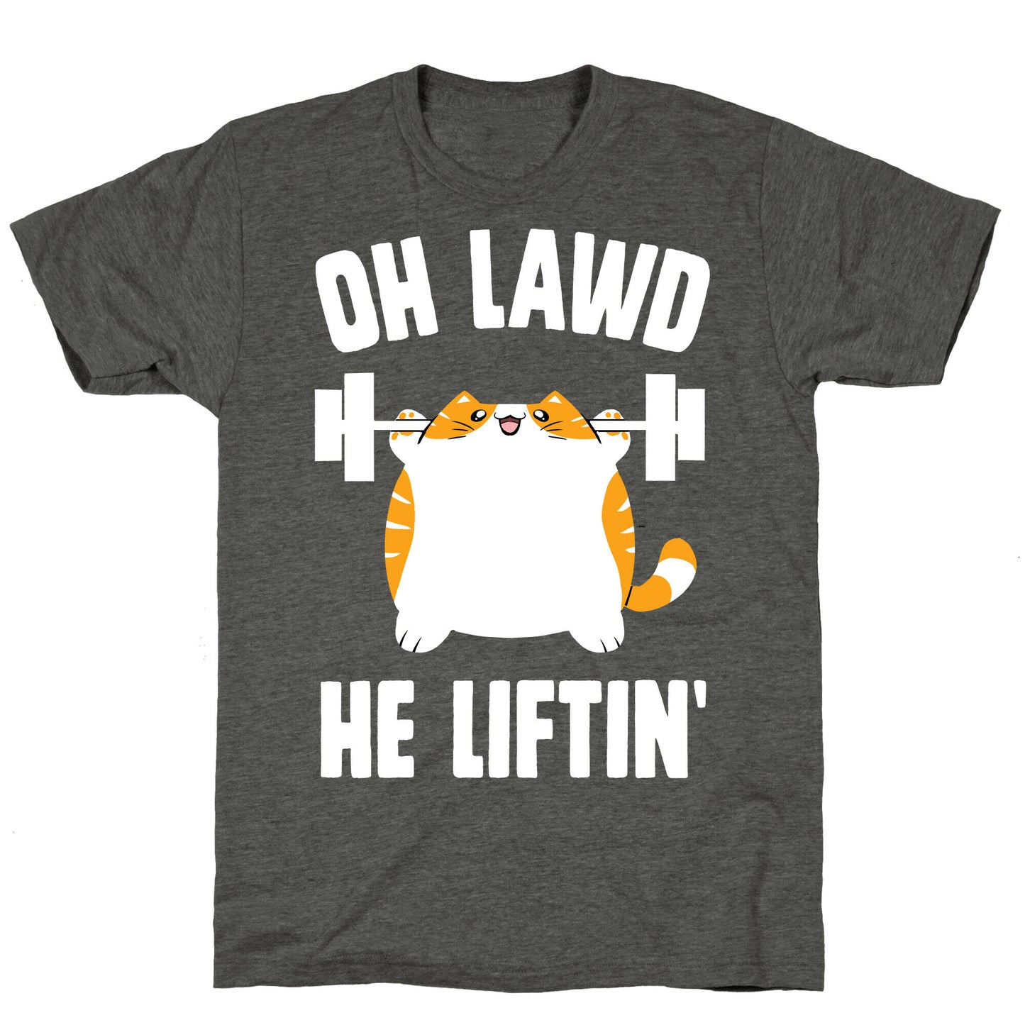Oh Lawd He Liftin' Unisex Triblend Tee