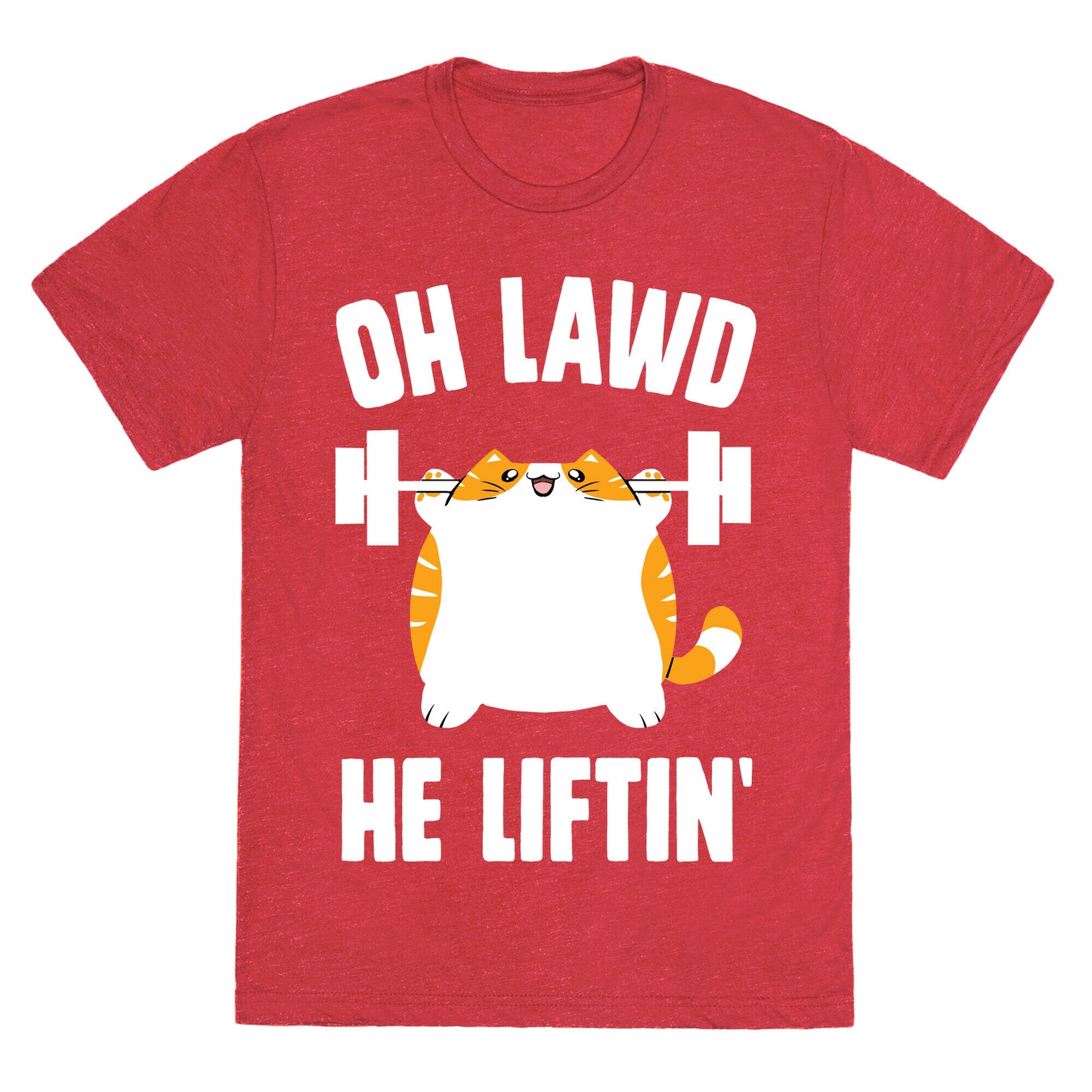 Oh Lawd He Liftin' Unisex Triblend Tee