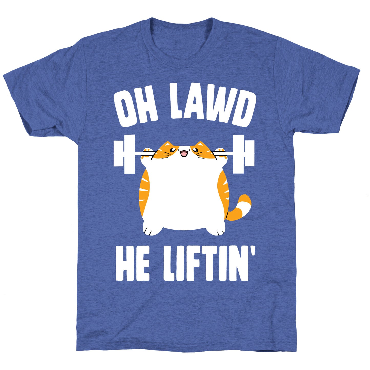 Oh Lawd He Liftin' Unisex Triblend Tee