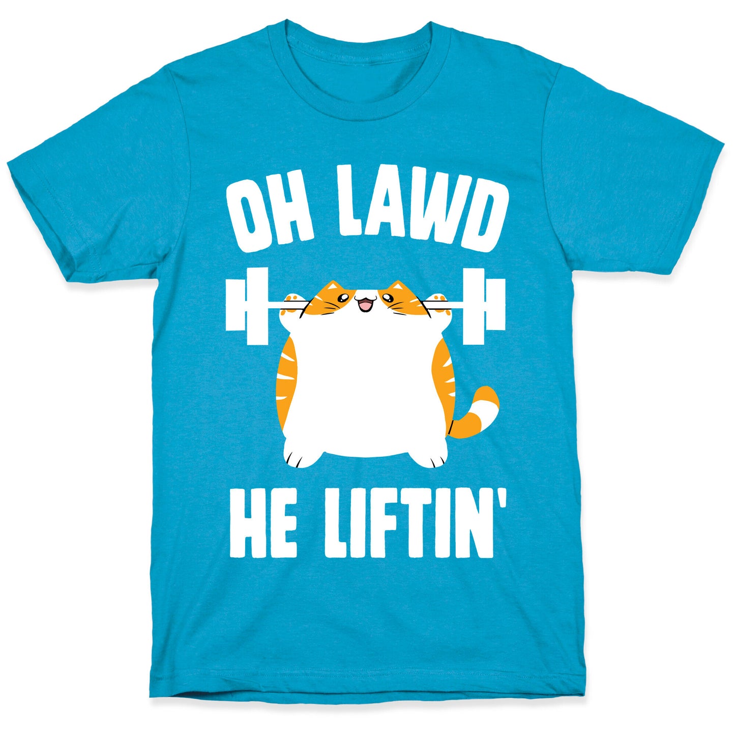Oh Lawd He Liftin' Unisex Triblend Tee